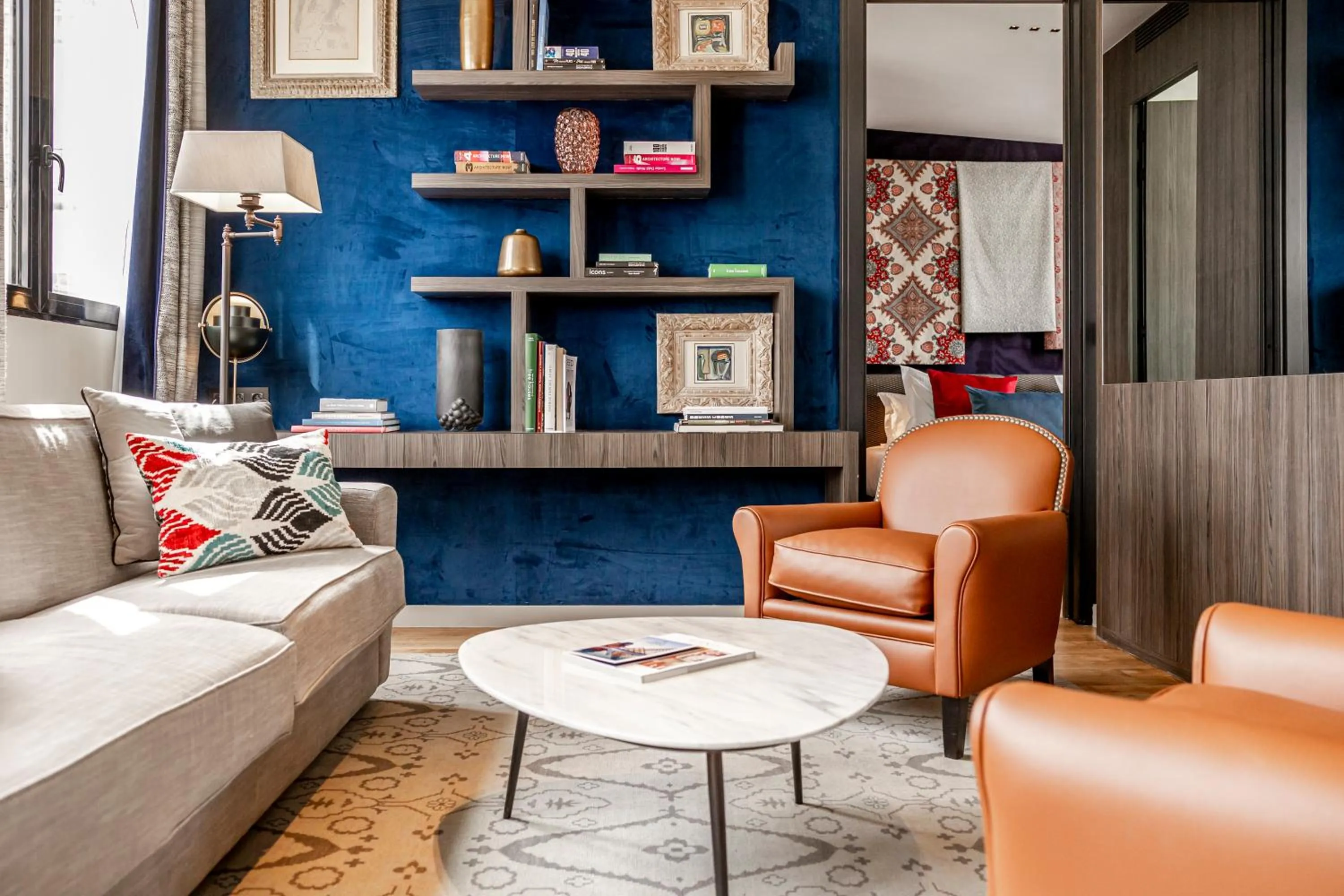 Living room in Maison Boissière BARNES Residences