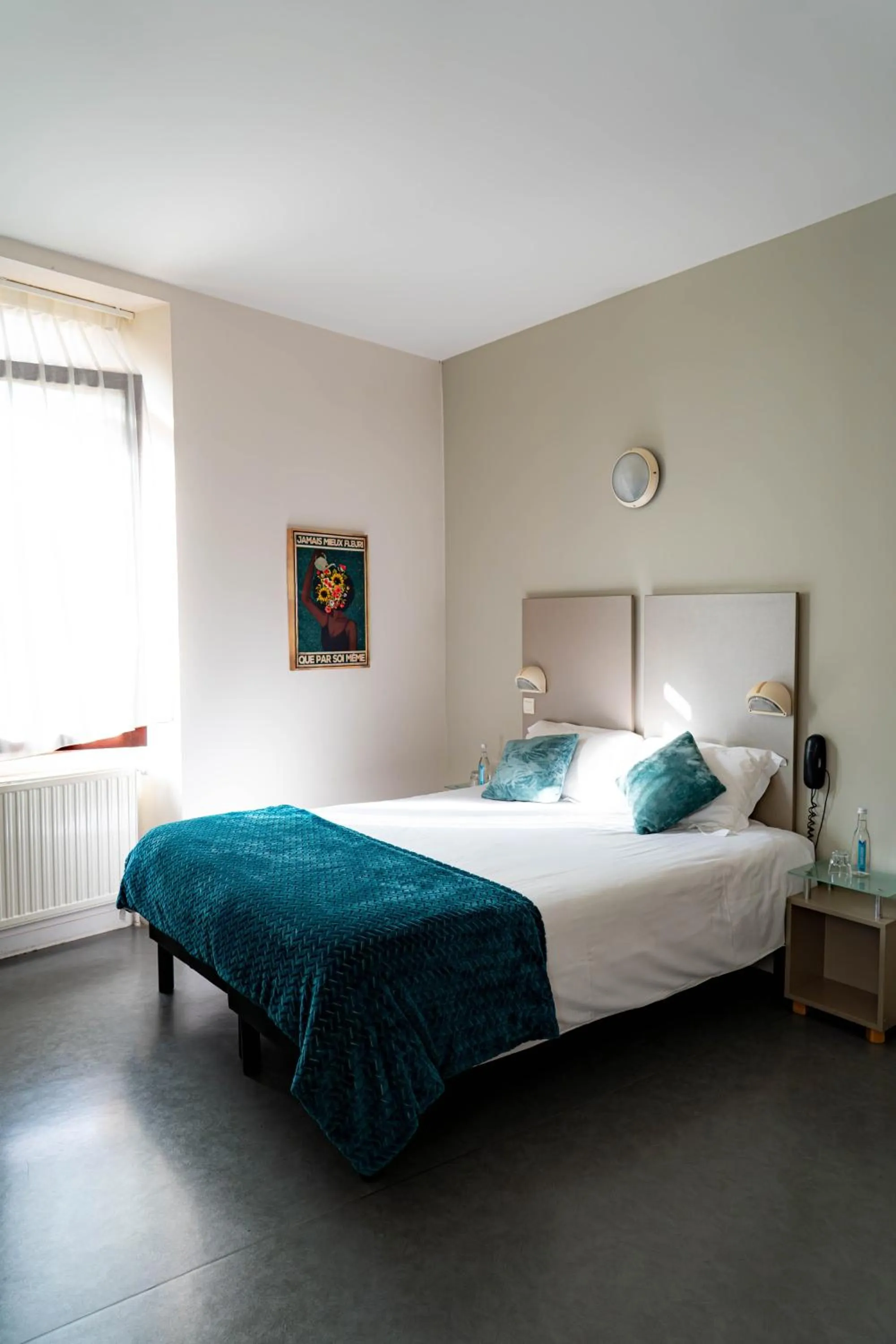 Photo of the whole room, Bed in Hôtel du Musée de l'Eau