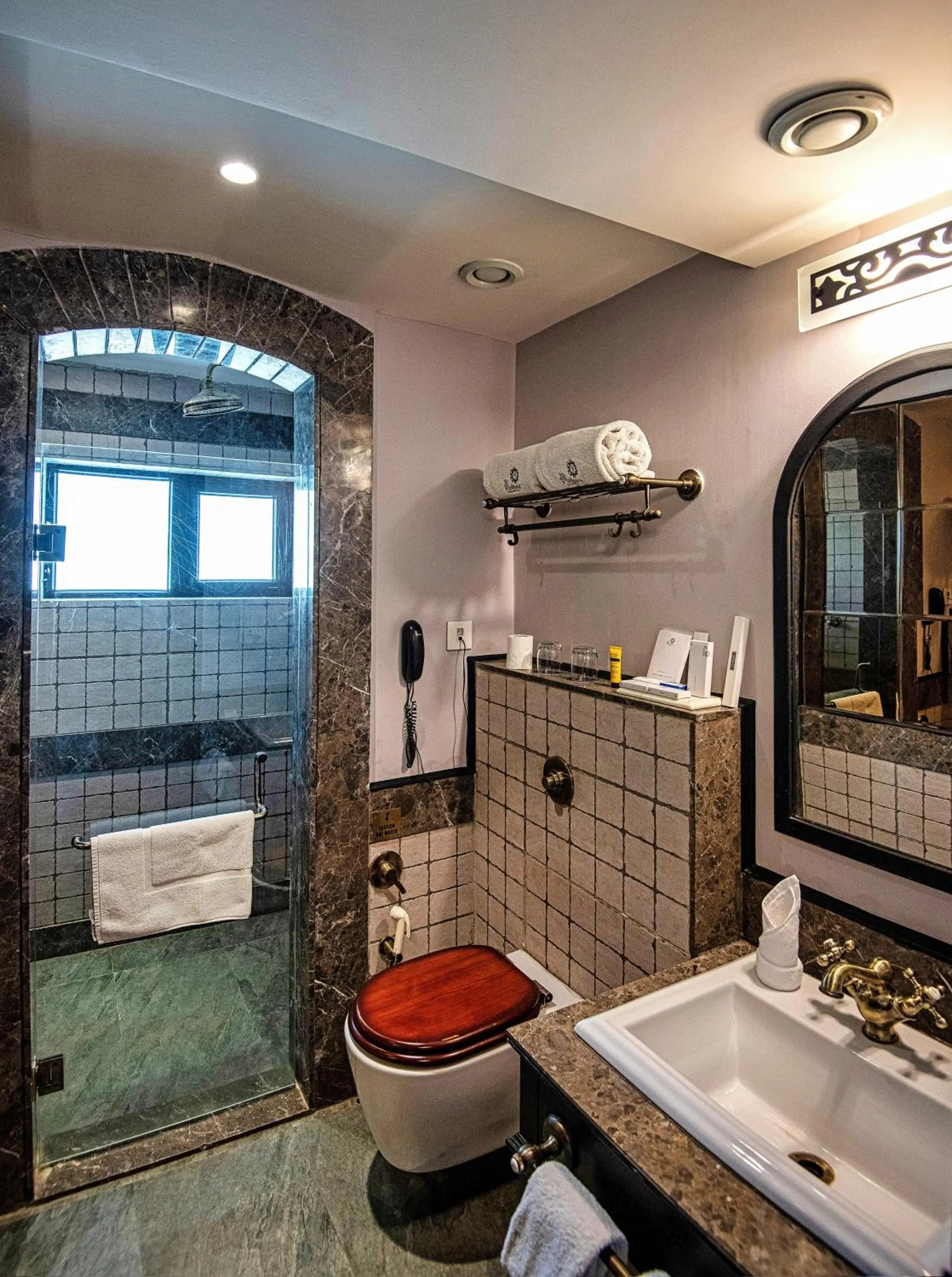 Bathroom in The Vintage Srinagar at Dal Lake