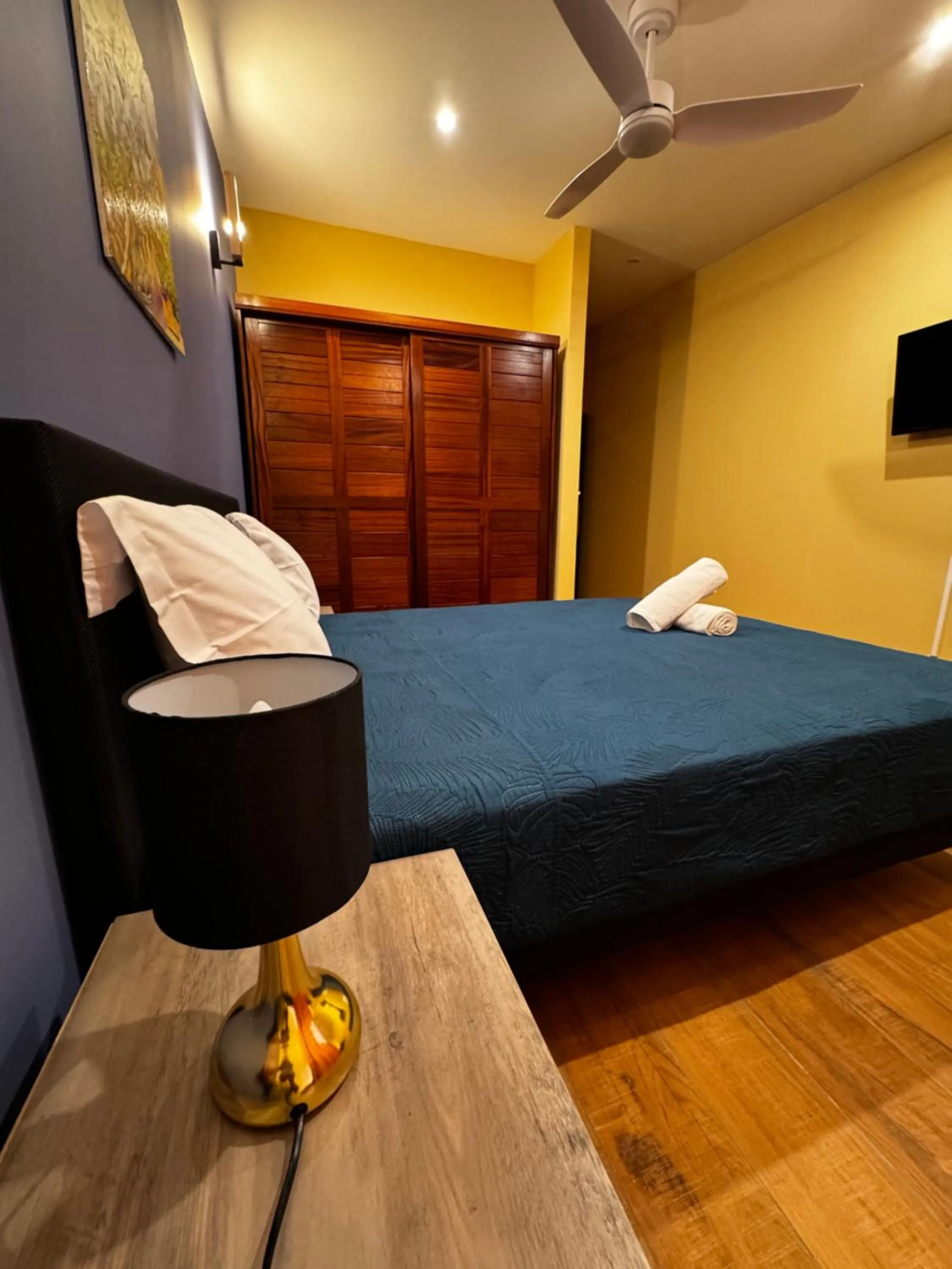 Bed in Le Passamainty Lodge