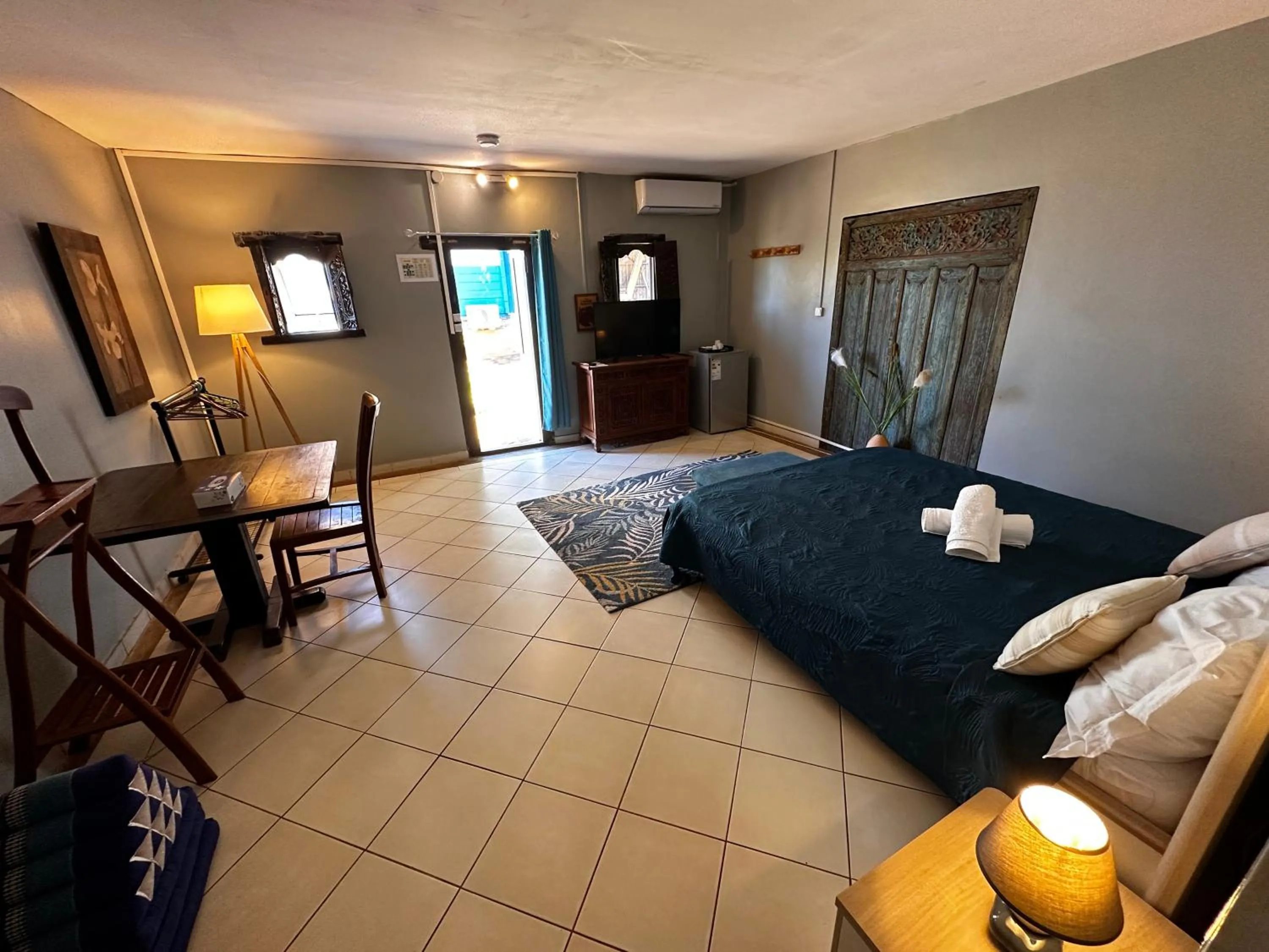 Bed in Le Passamainty Lodge