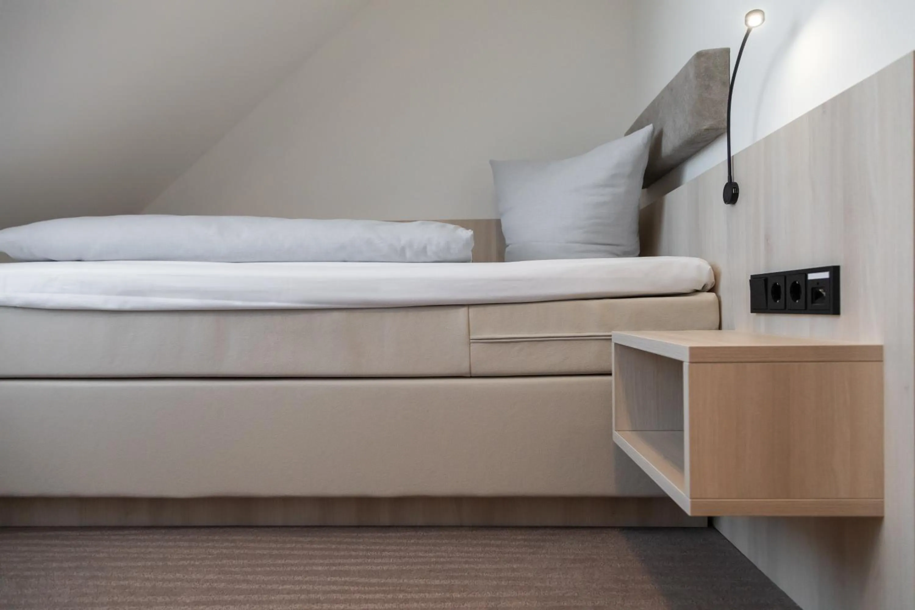 Bed in Hotel Haberkamp