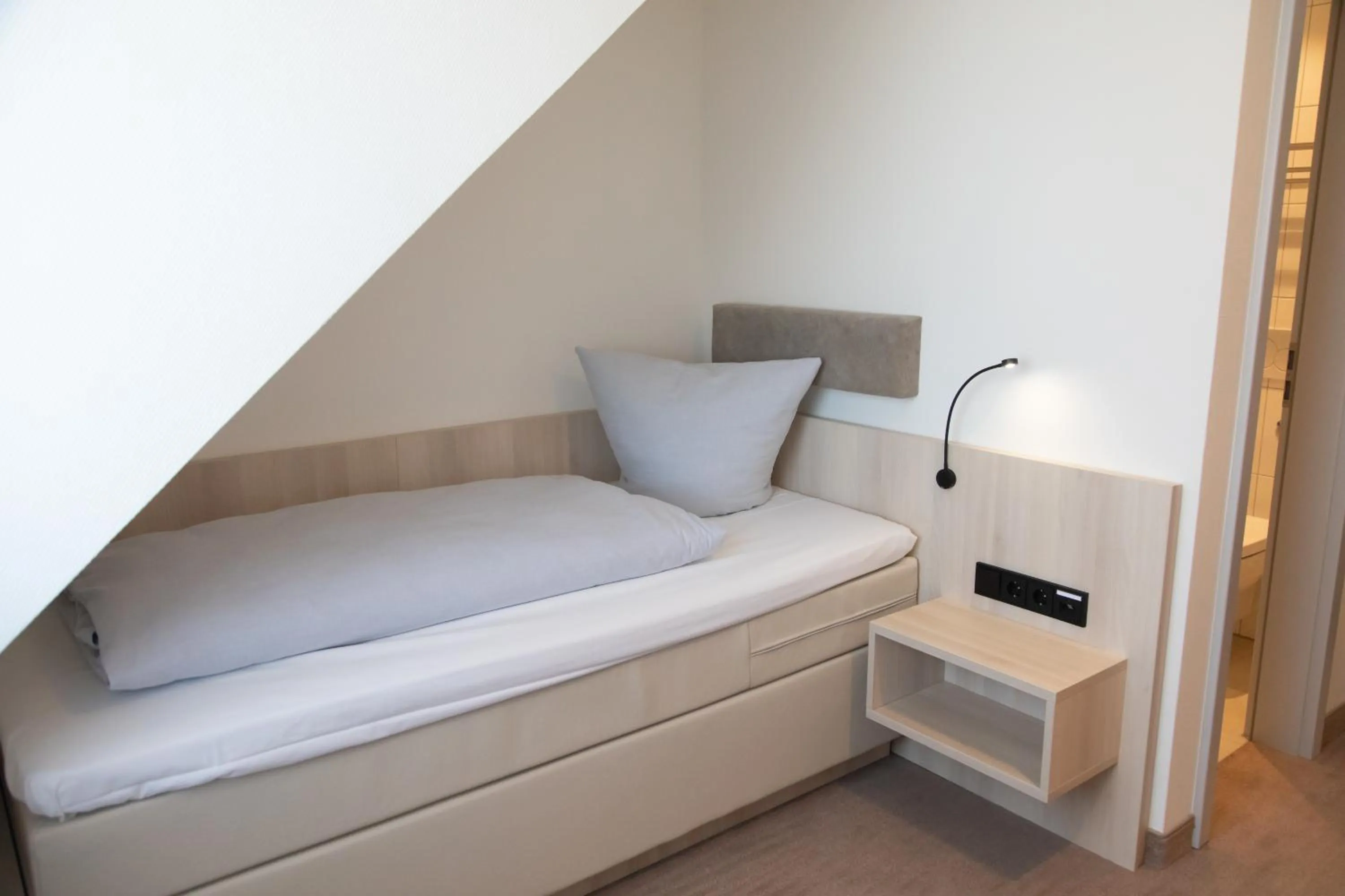 Bed in Hotel Haberkamp