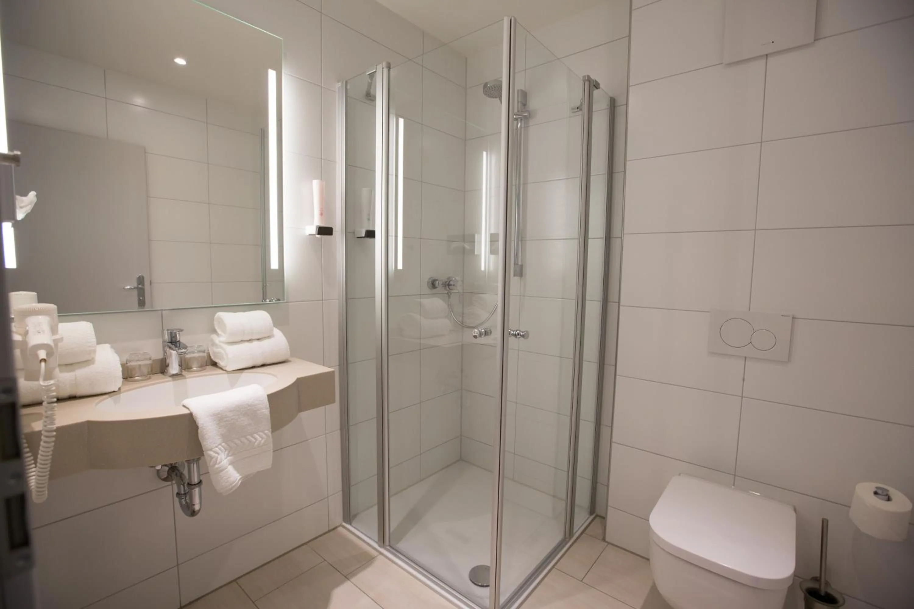 Bathroom in Hotel Haberkamp