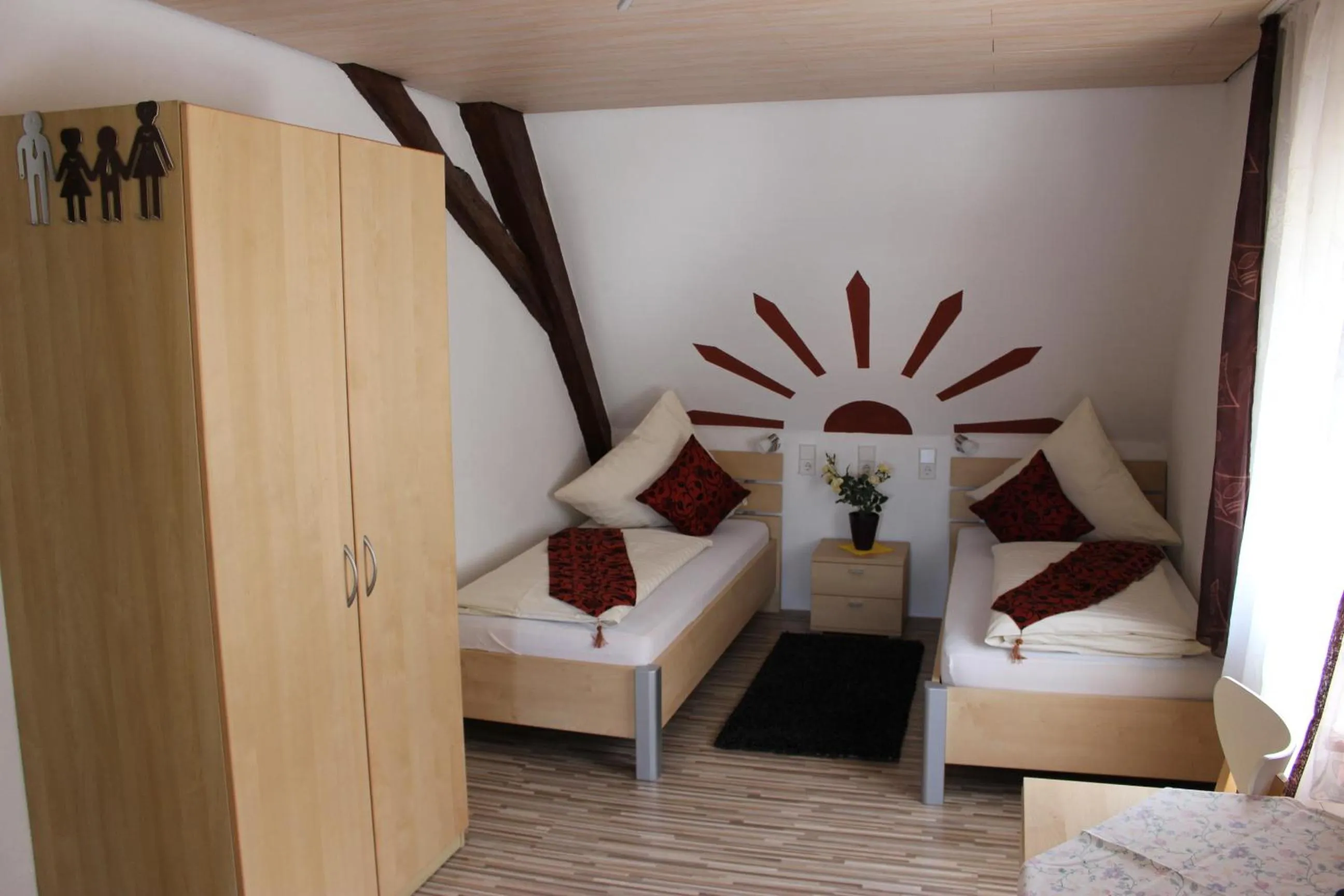 Photo of the whole room, Bed in Gasthof zur Post