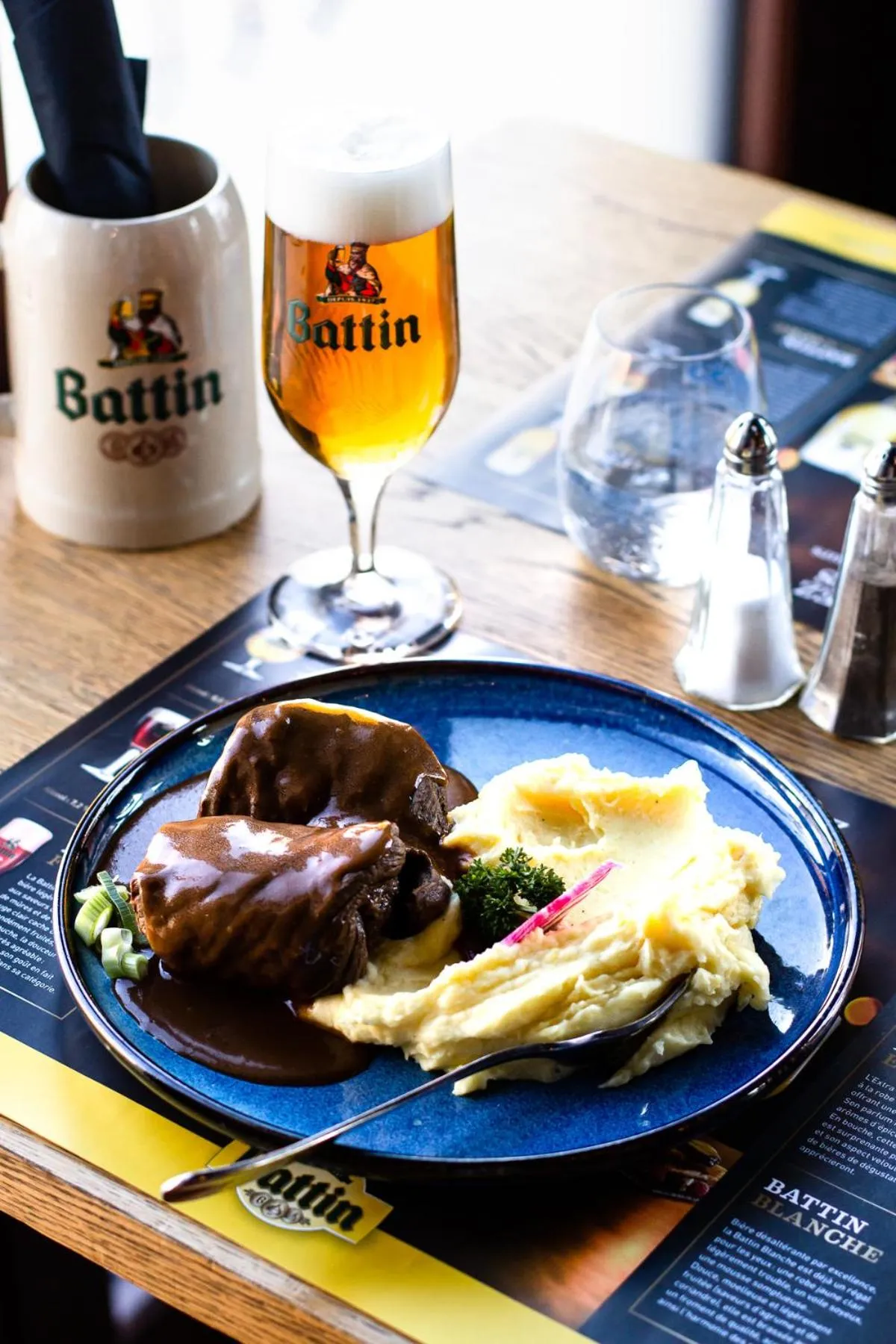 Food in De Brauhotel - Hôtel de la Brasserie Nationale