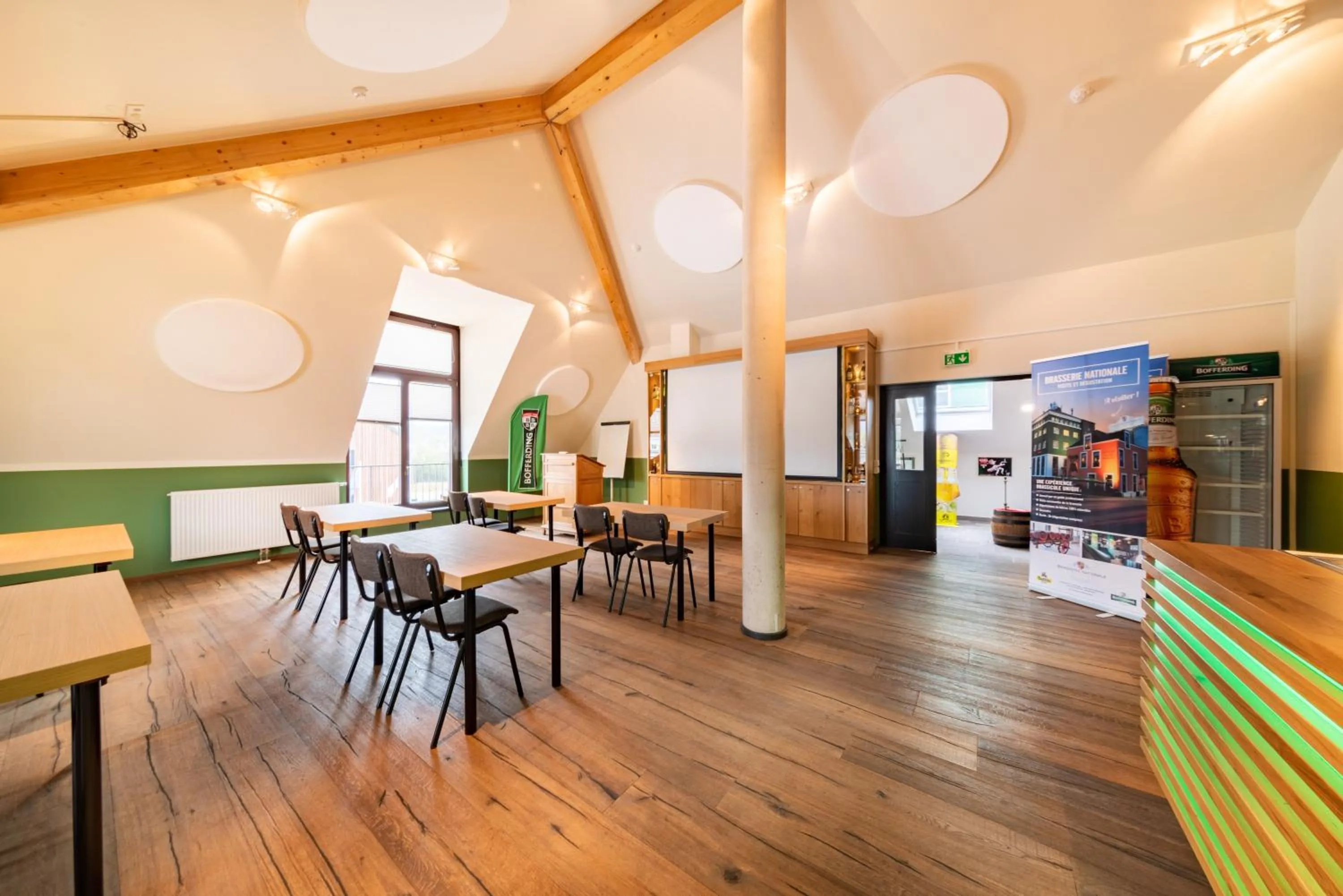 Meeting/conference room in De Brauhotel - Hôtel de la Brasserie Nationale