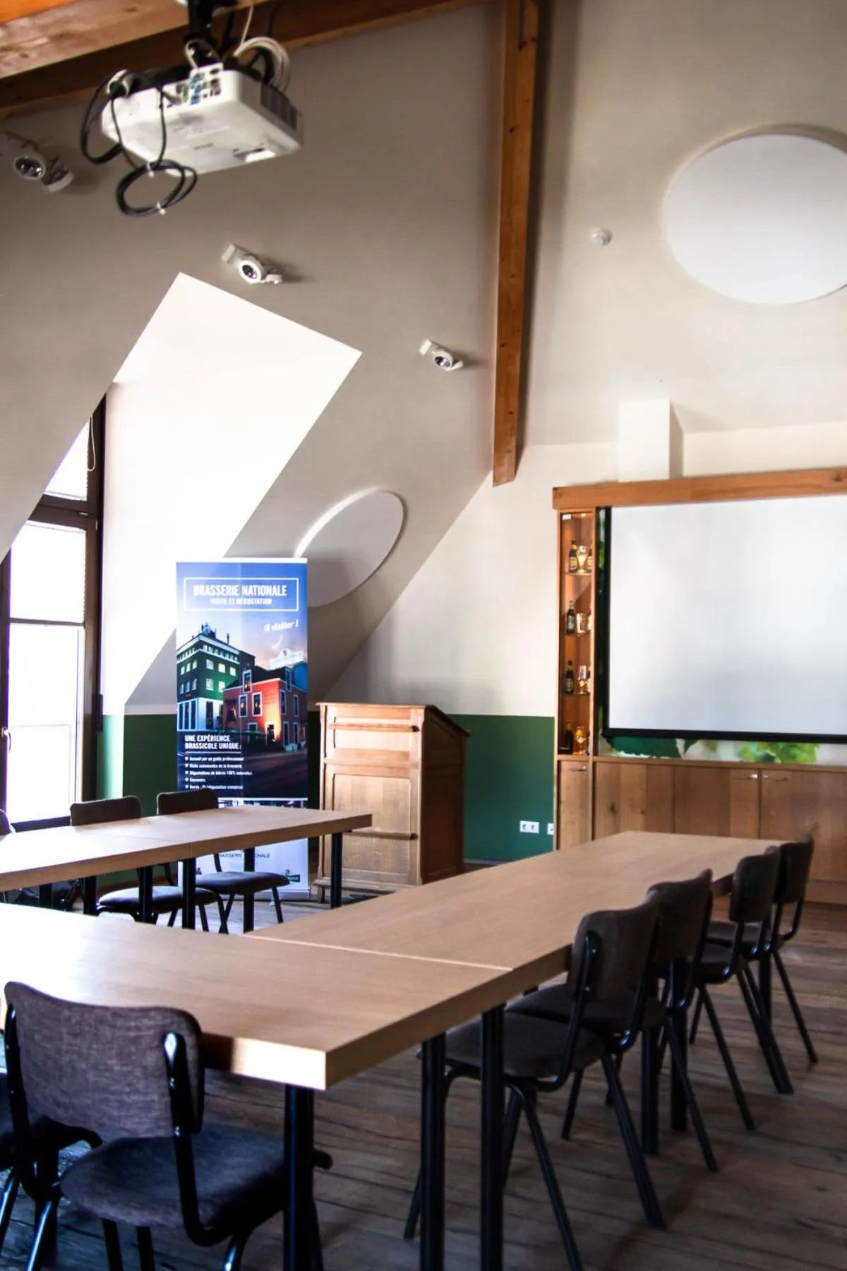 TV and multimedia in De Brauhotel - Hôtel de la Brasserie Nationale