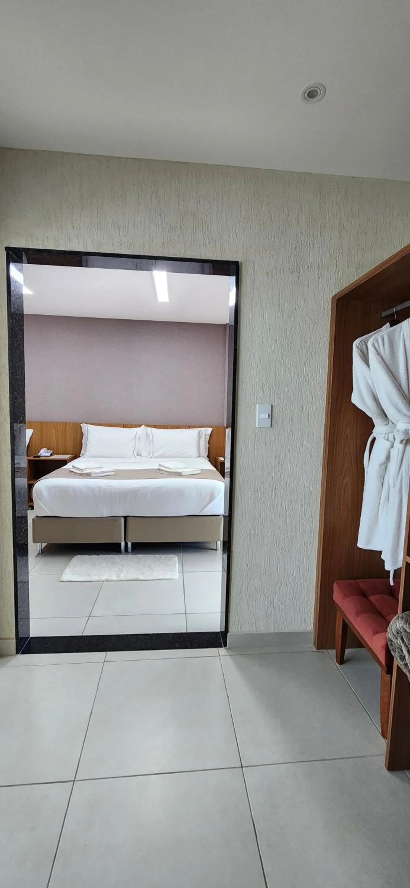 Bed in VIVER Pousada Club & Restaurante