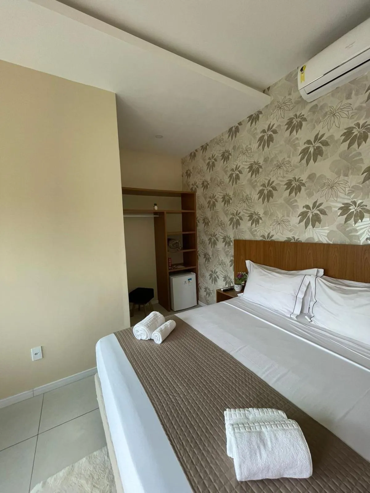 Bed in VIVER Pousada Club & Restaurante