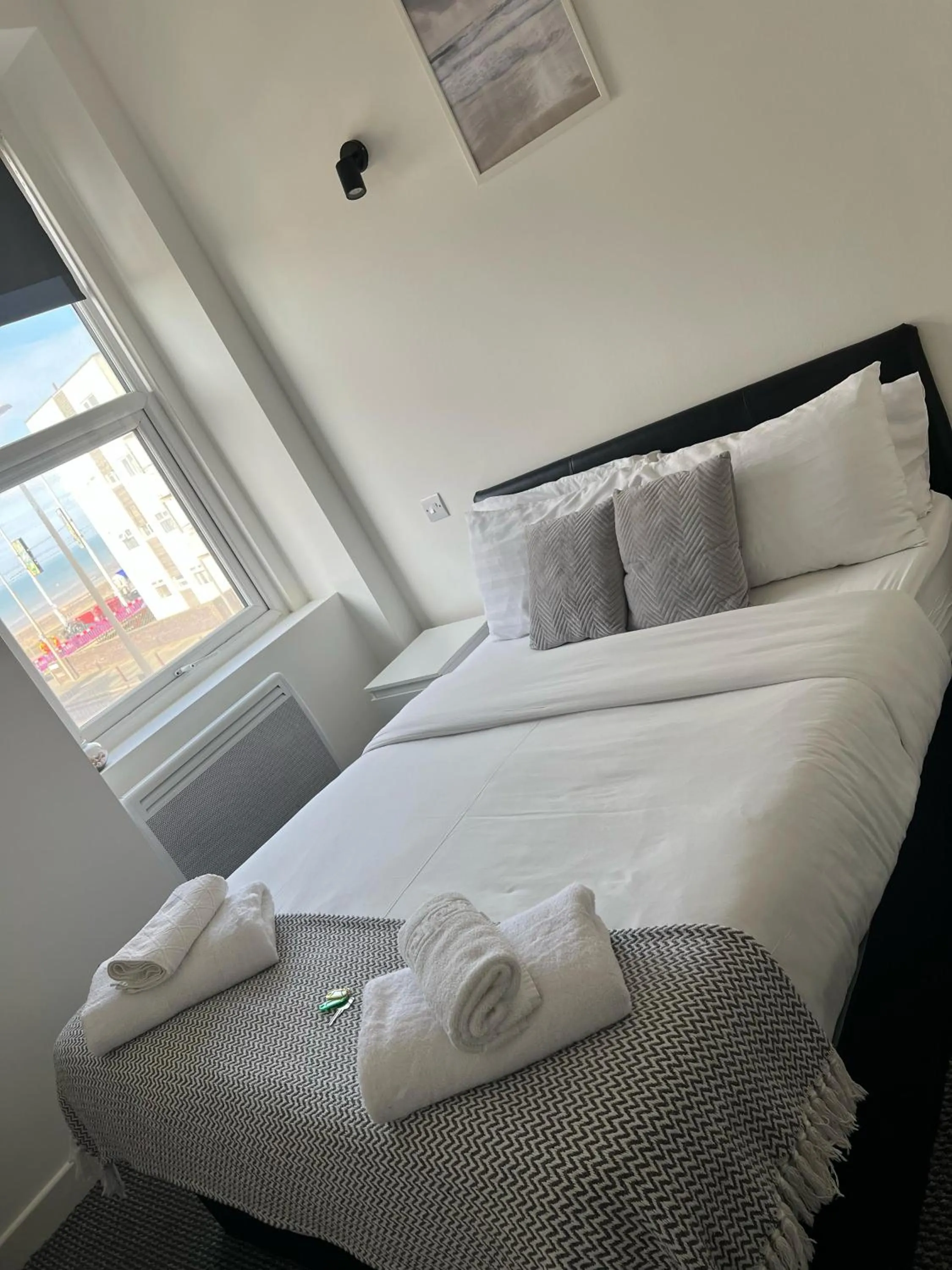 Bed in Alexandra Hotel