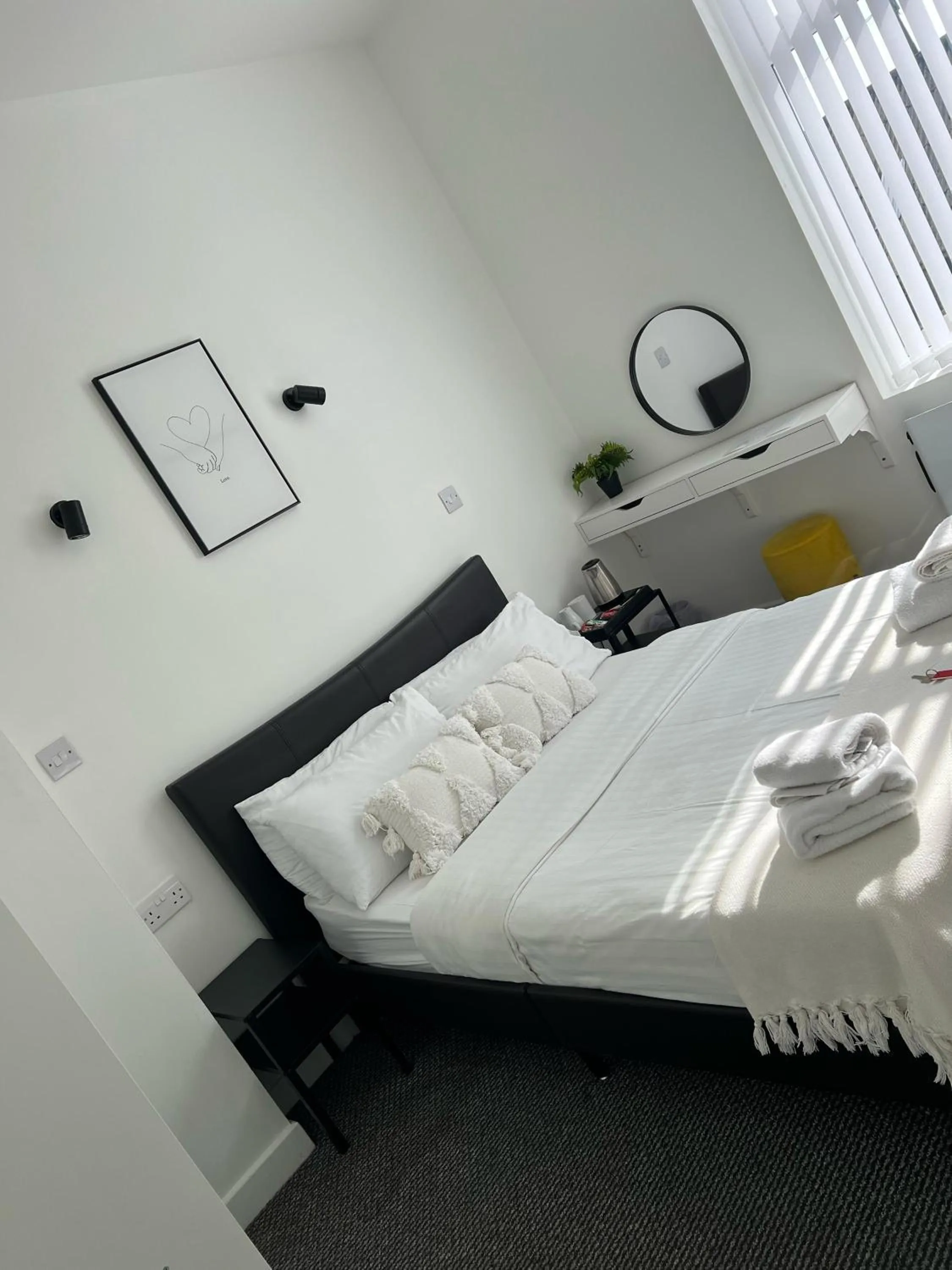 Bed in Alexandra Hotel