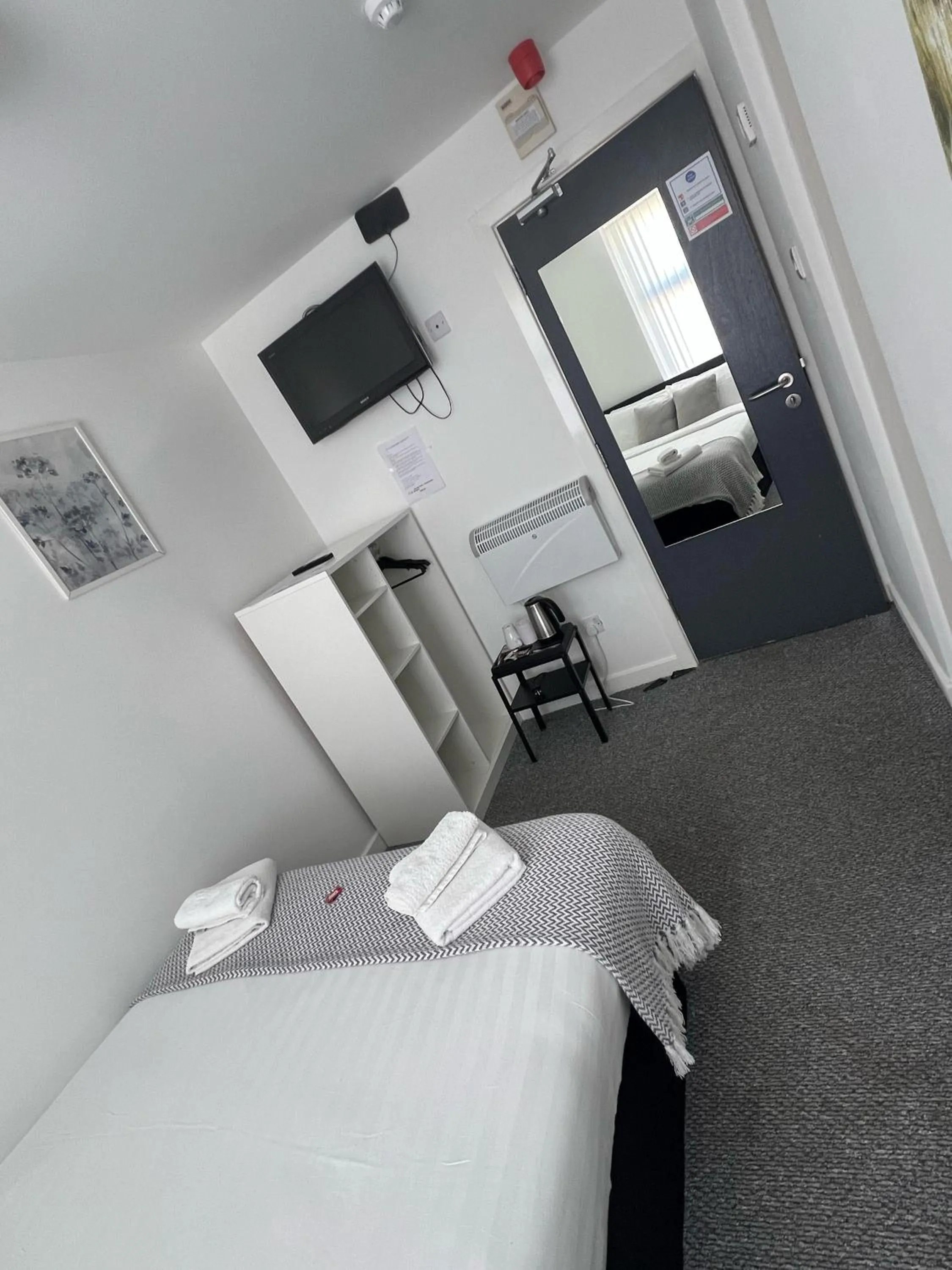 Bed in Alexandra Hotel