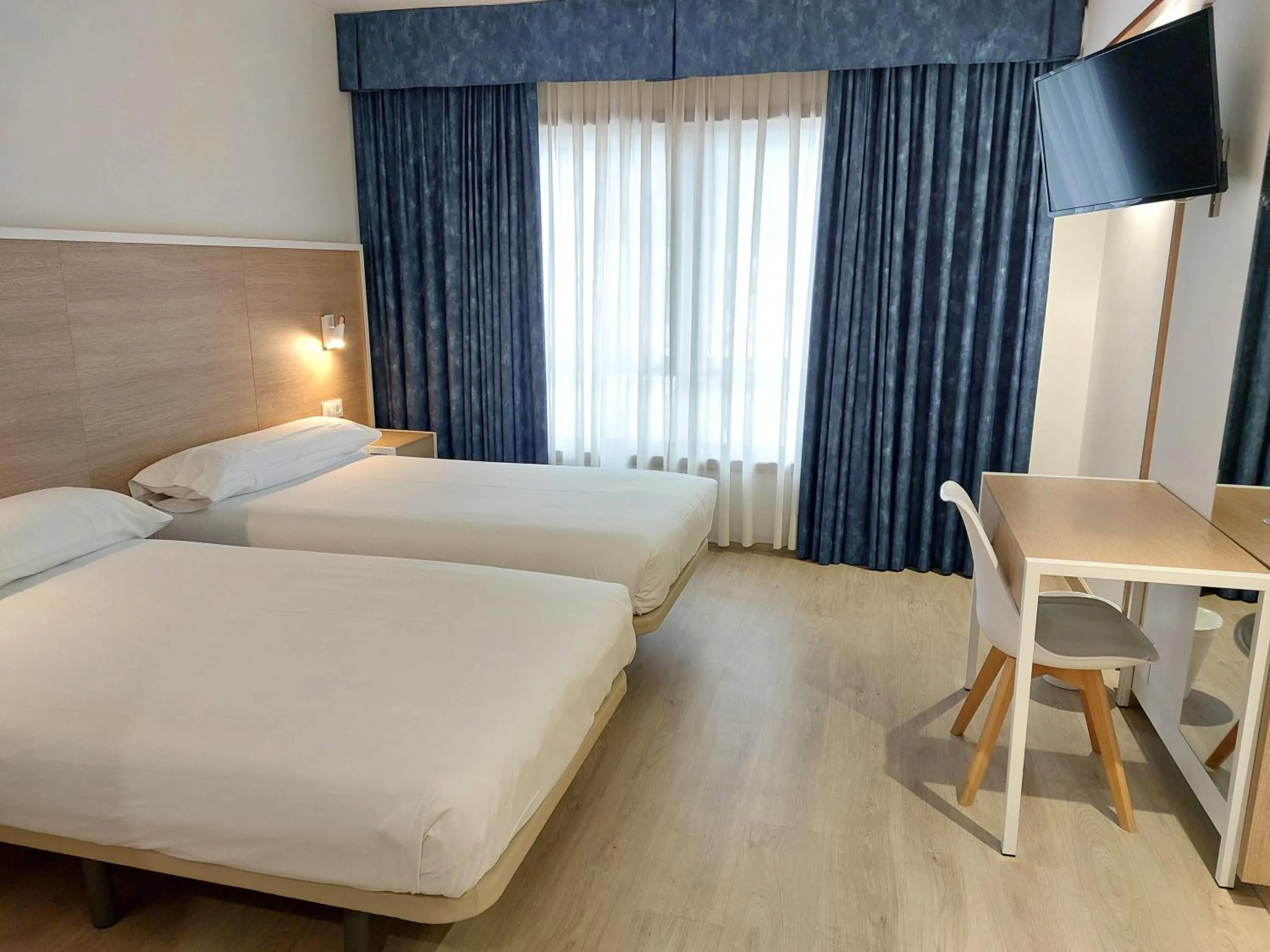 Bed in Hotel Costa Atlántica