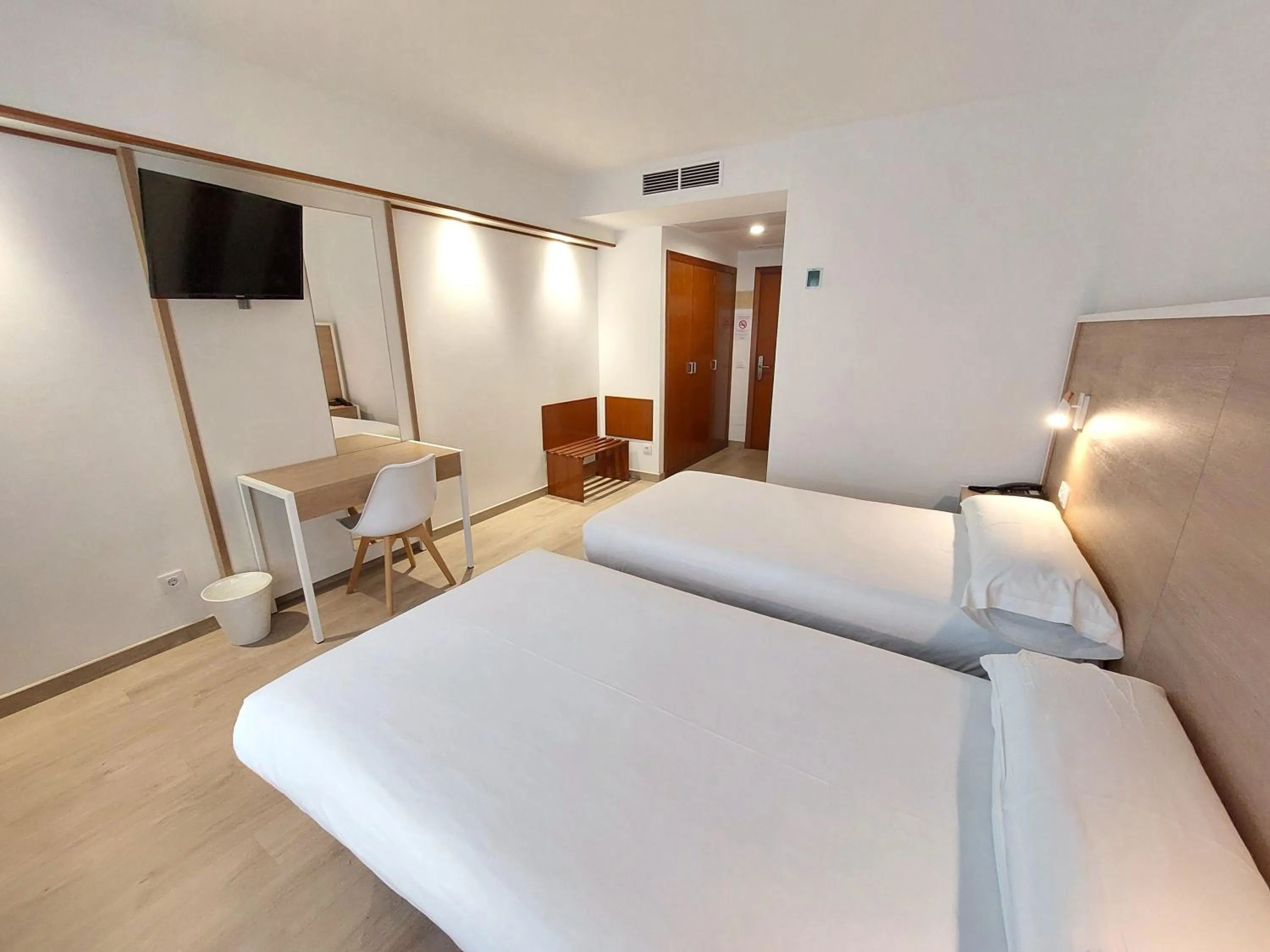 Bed in Hotel Costa Atlántica