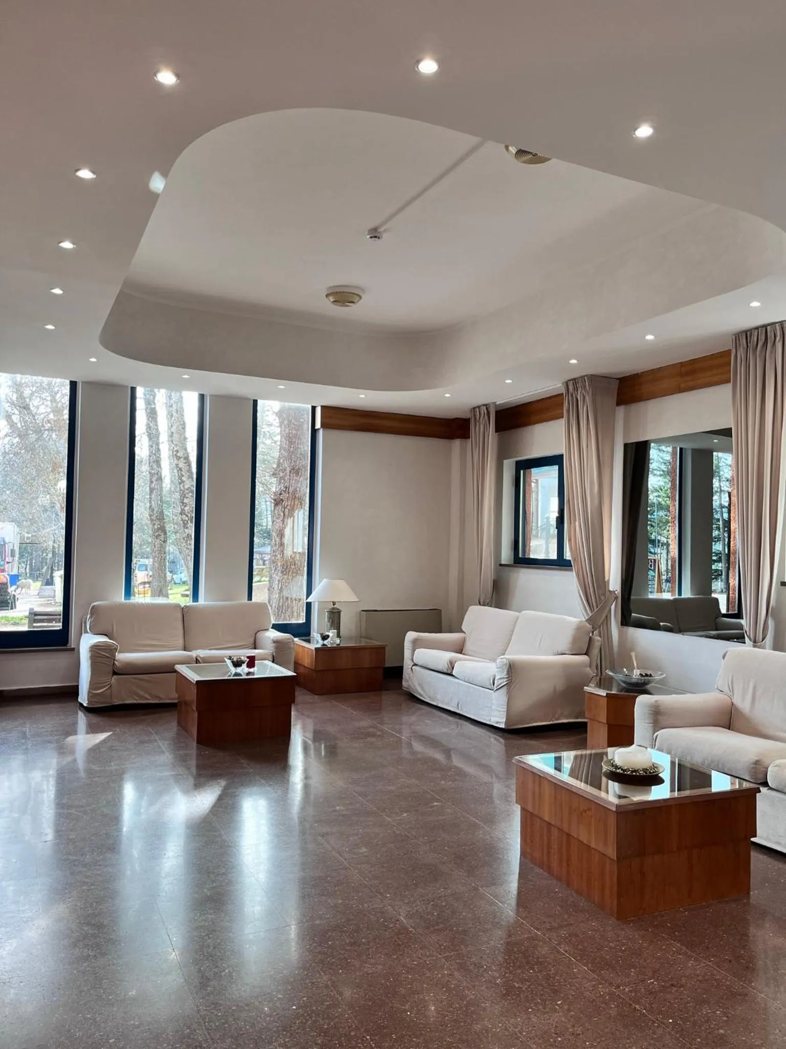 Seating area in Hotel Cristallo Gran Sasso