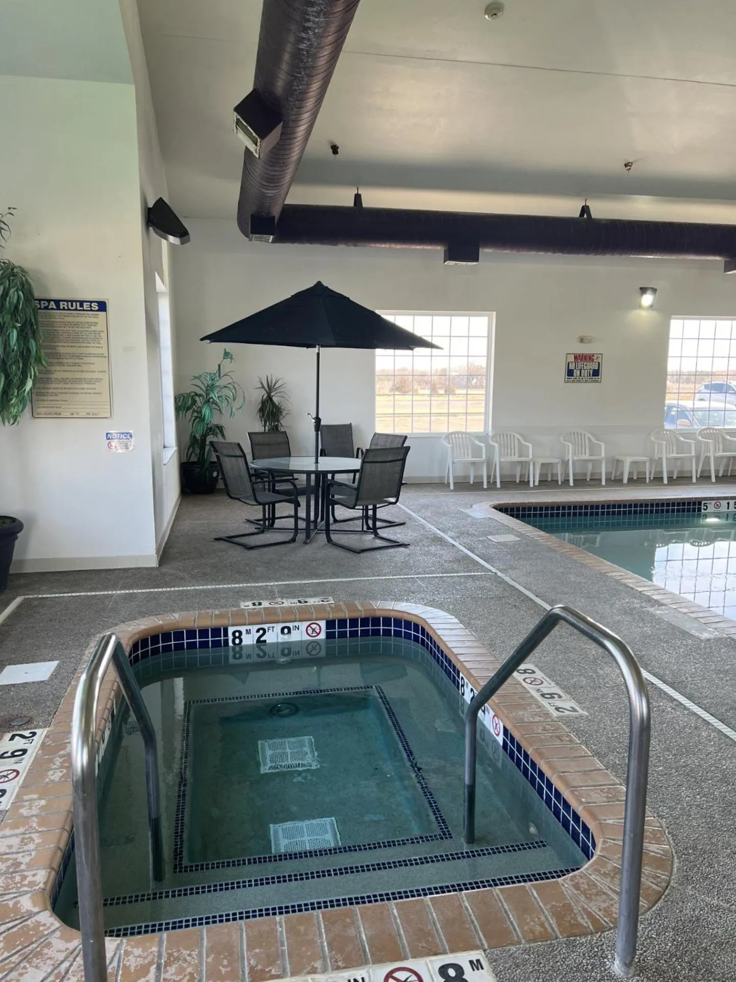 Swimming pool in GrandStay Hotel & Suites Becker