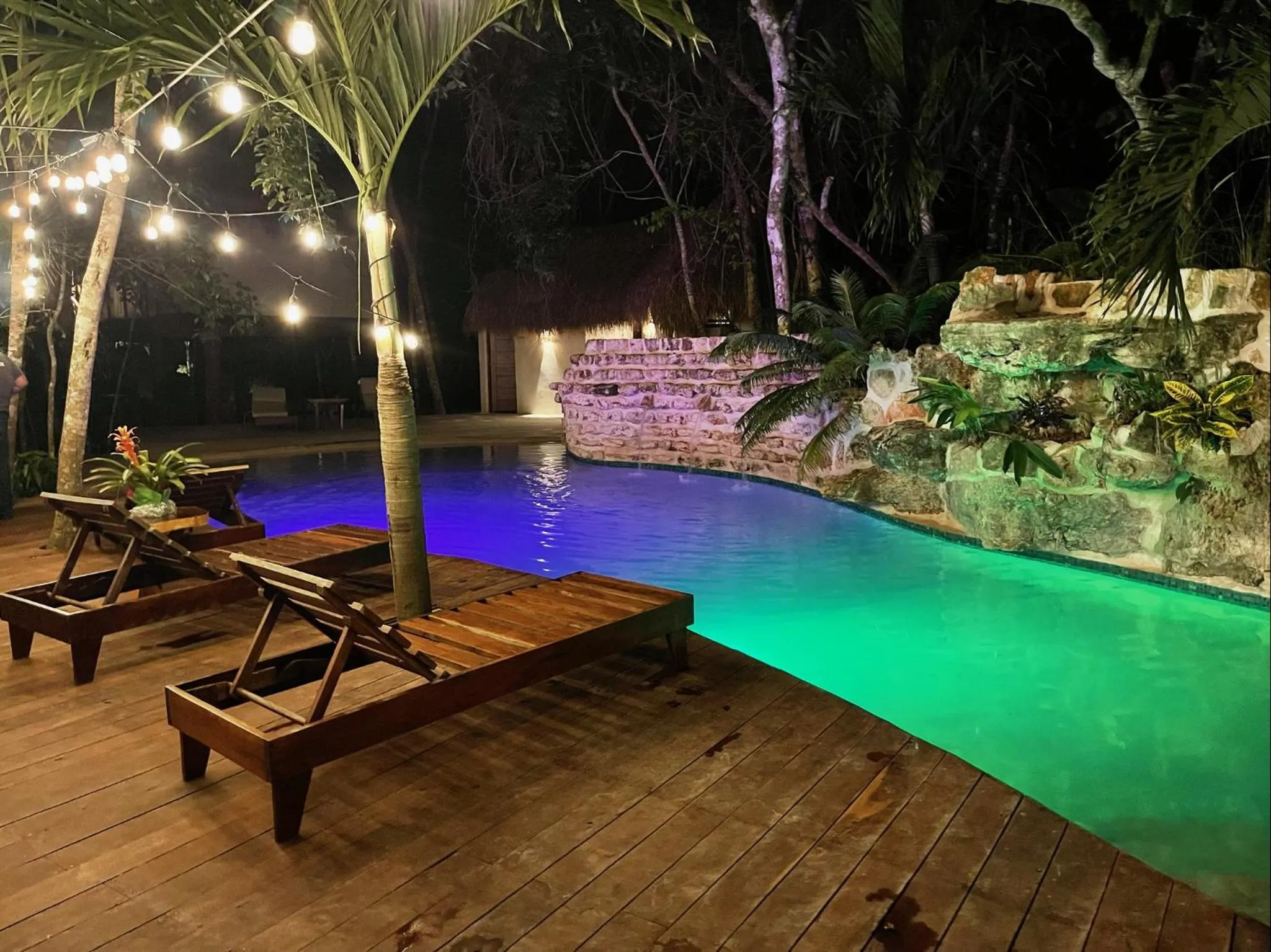 Swimming Pool in Xoot Kaana Villa Vista Laguna