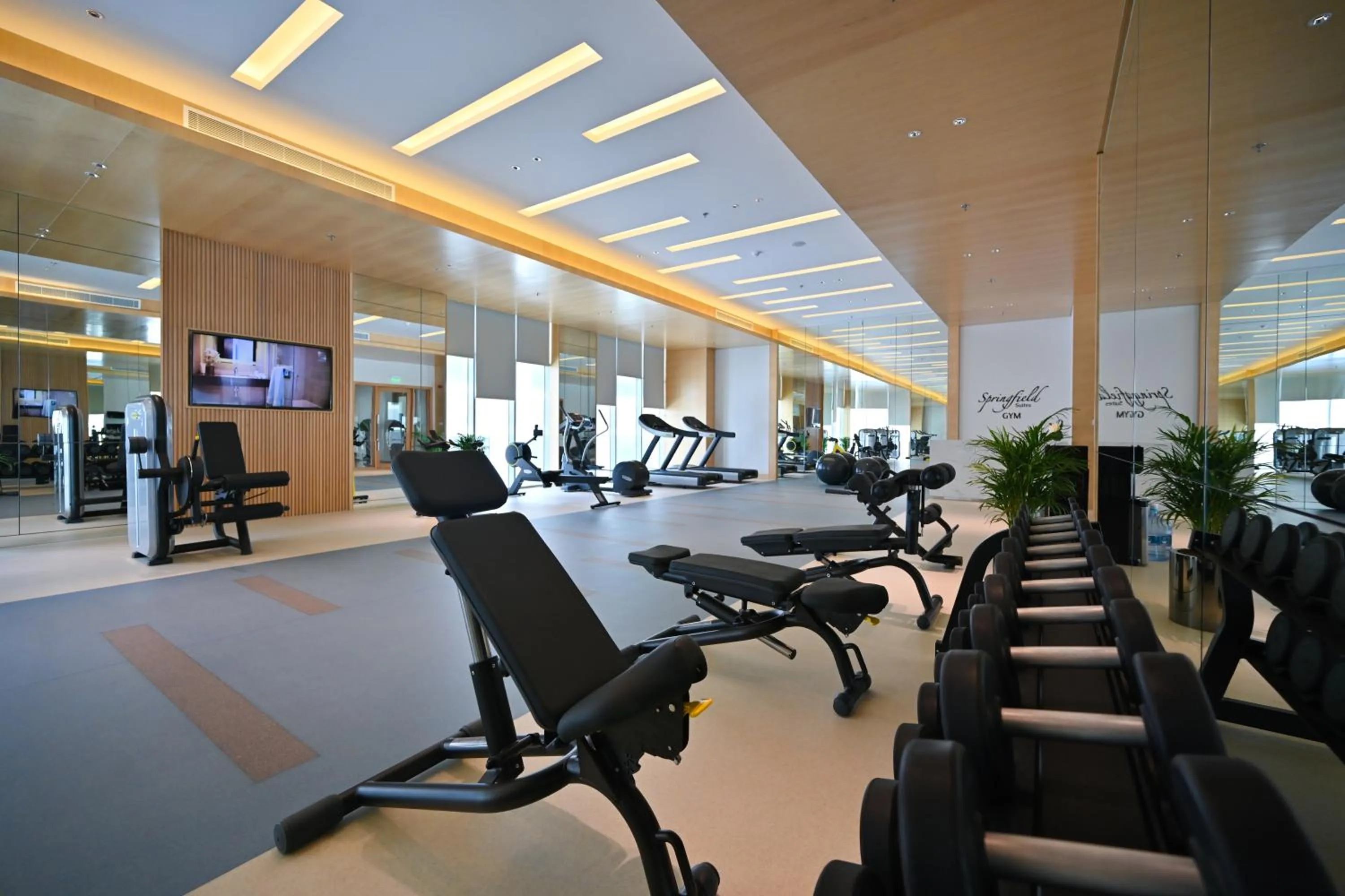 Fitness centre/facilities in Springfield Suites