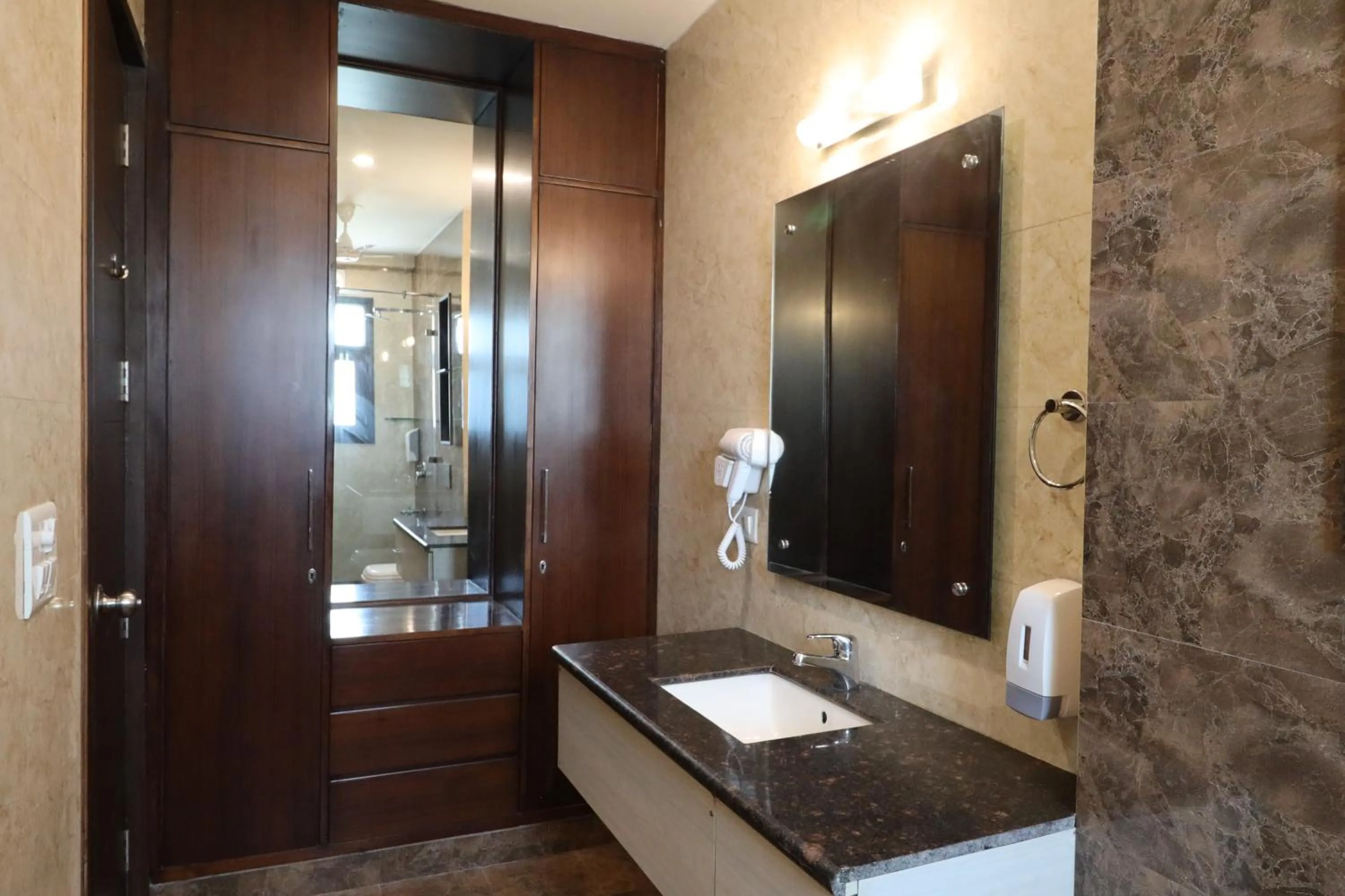 Bathroom in Ahuja Residency City Centre