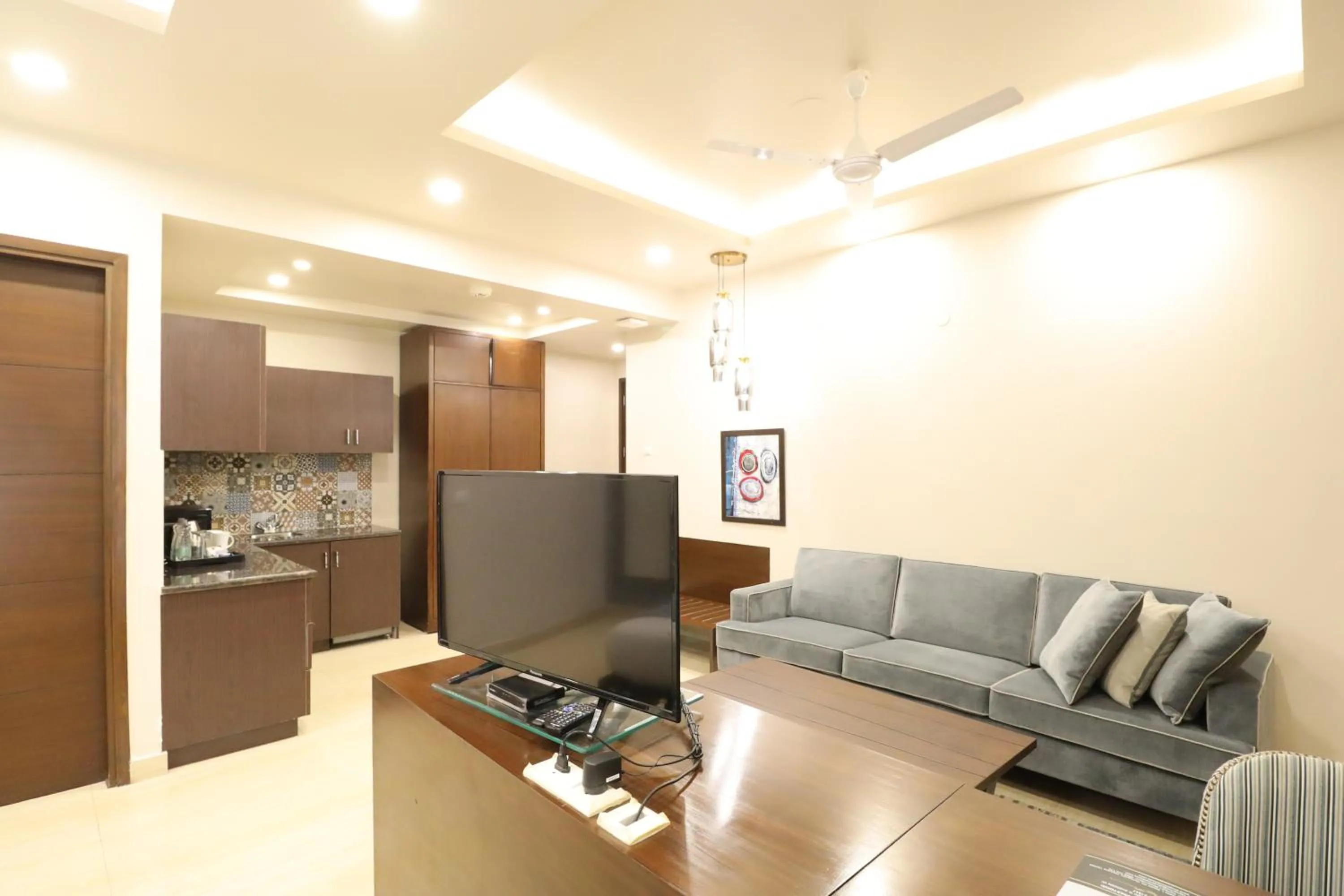 Seating area in Ahuja Residency City Centre