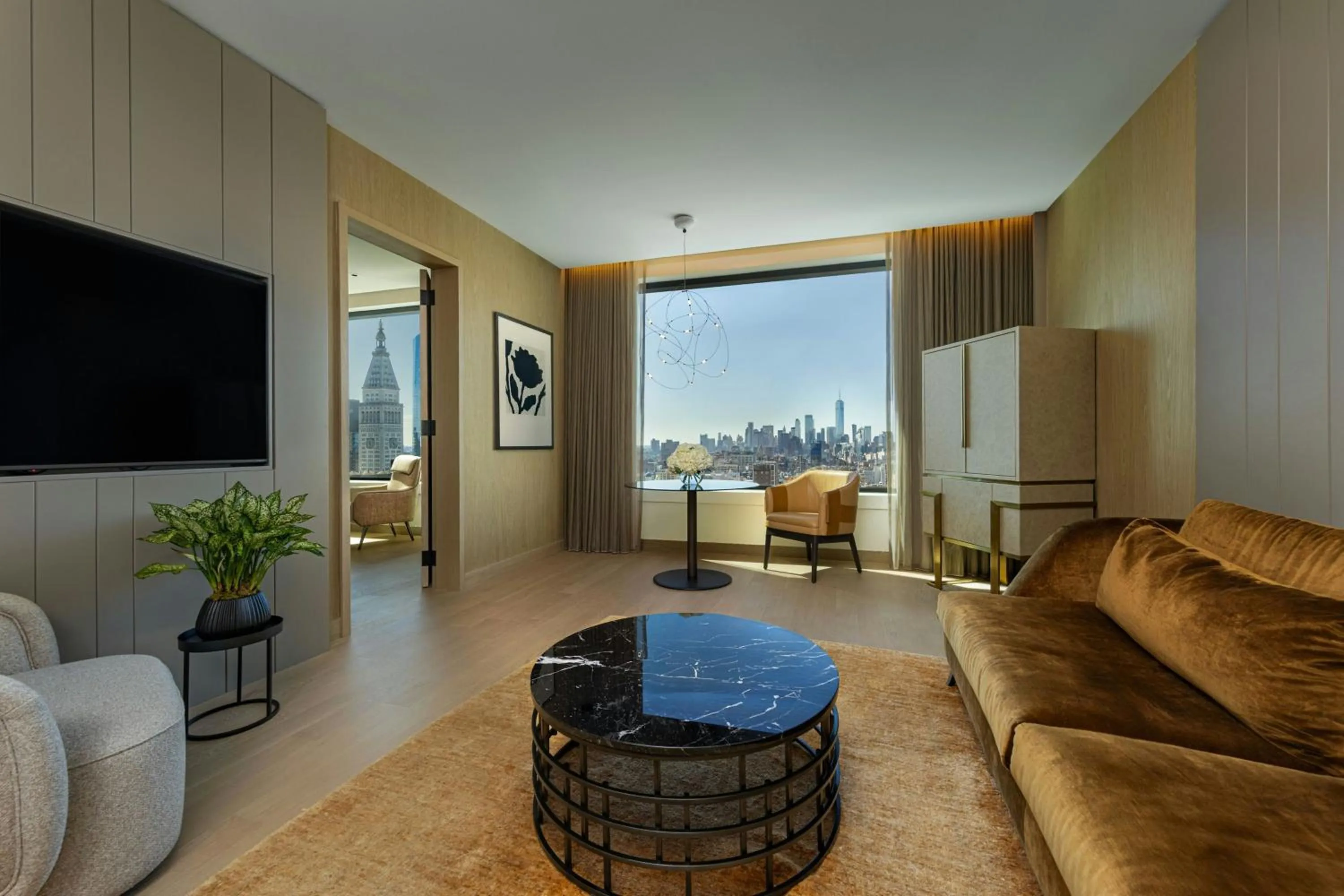 Living room in The Ritz-Carlton New York, NoMad
