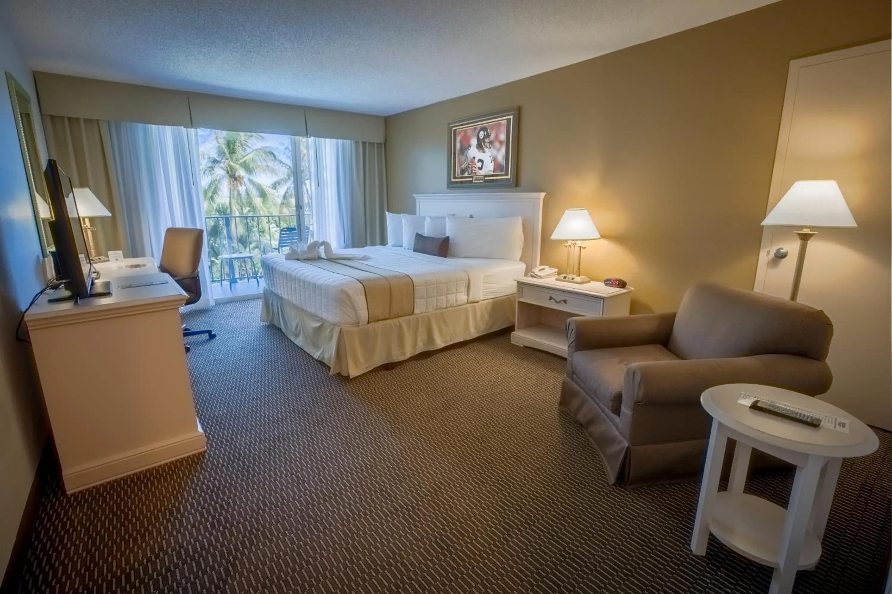 King Balcony in Stadium Hotel King Balcony in Stadium Hotel