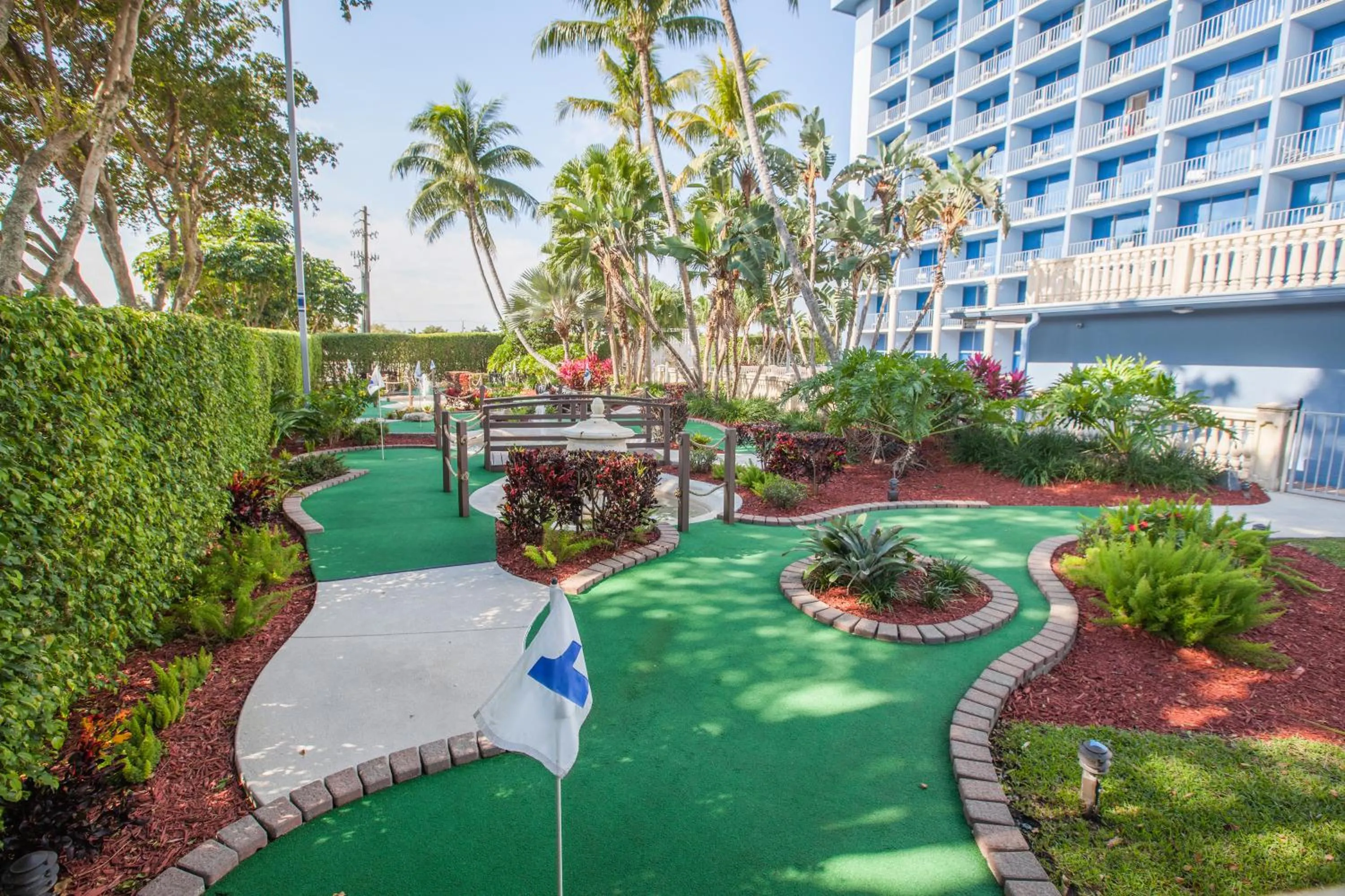Garden in Stadium Hotel