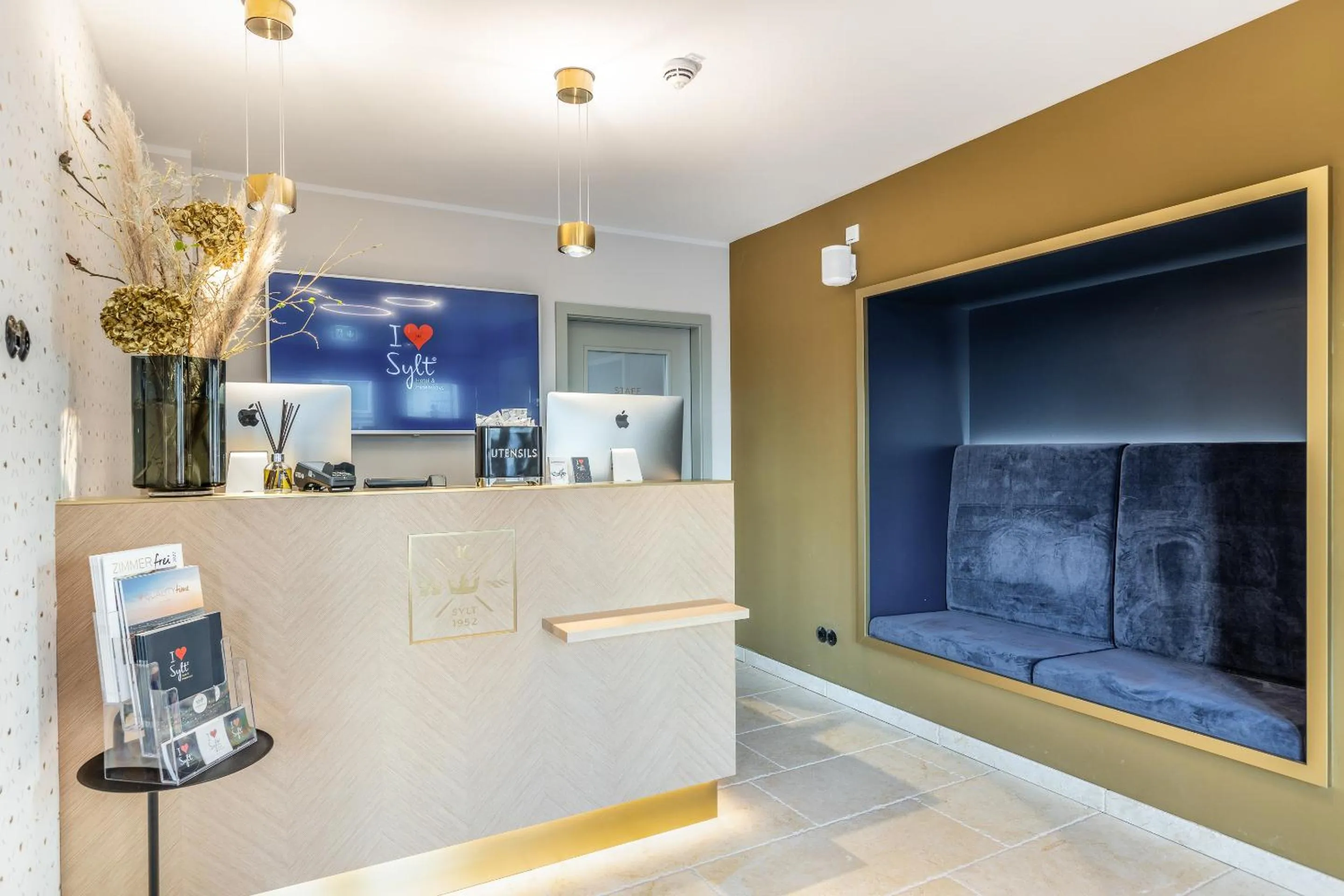 Lobby or reception in I LOVE SYLT Hotel Terminus ADULTS ONLY