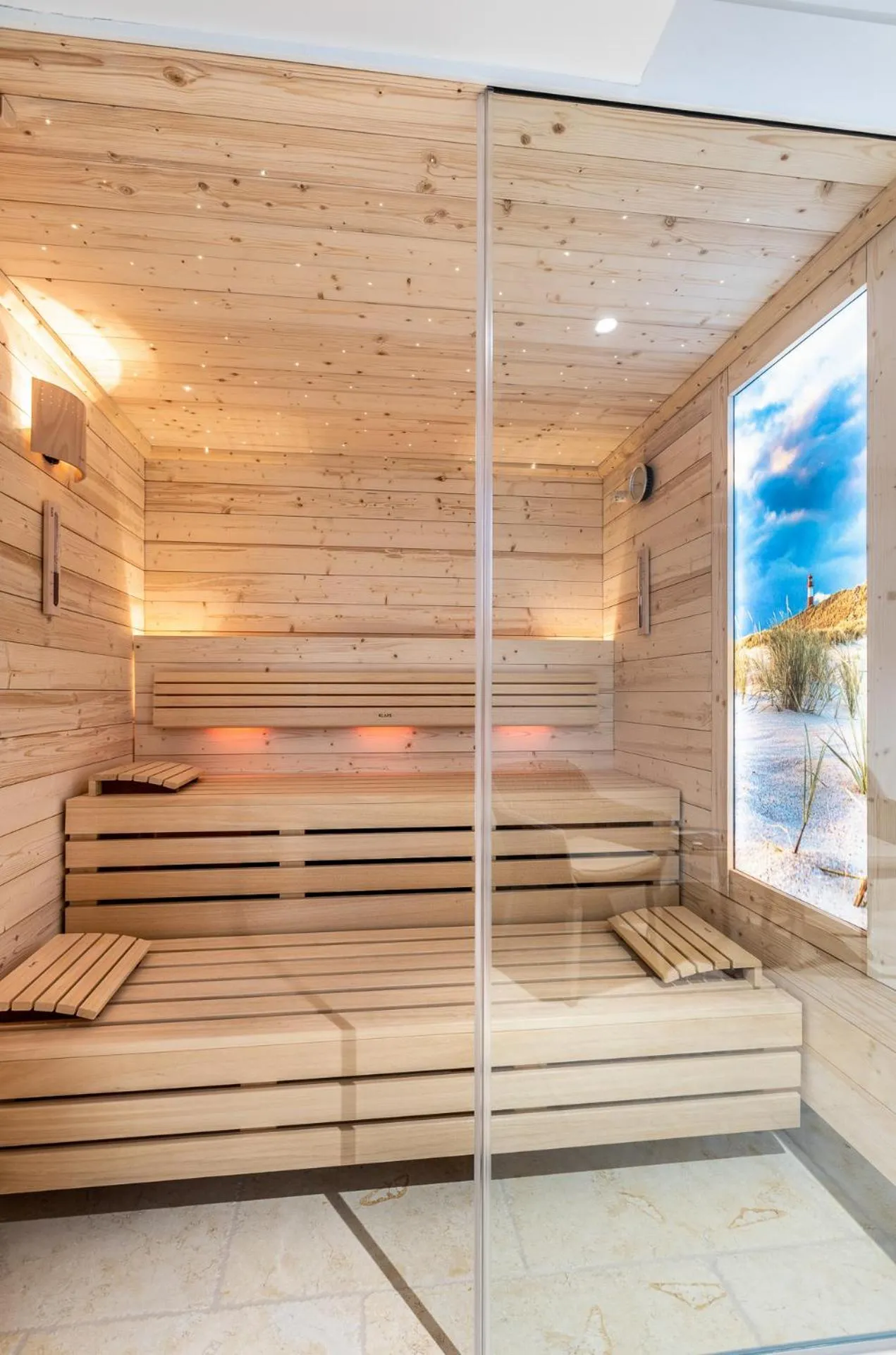 Sauna in I LOVE SYLT Hotel Terminus ADULTS ONLY