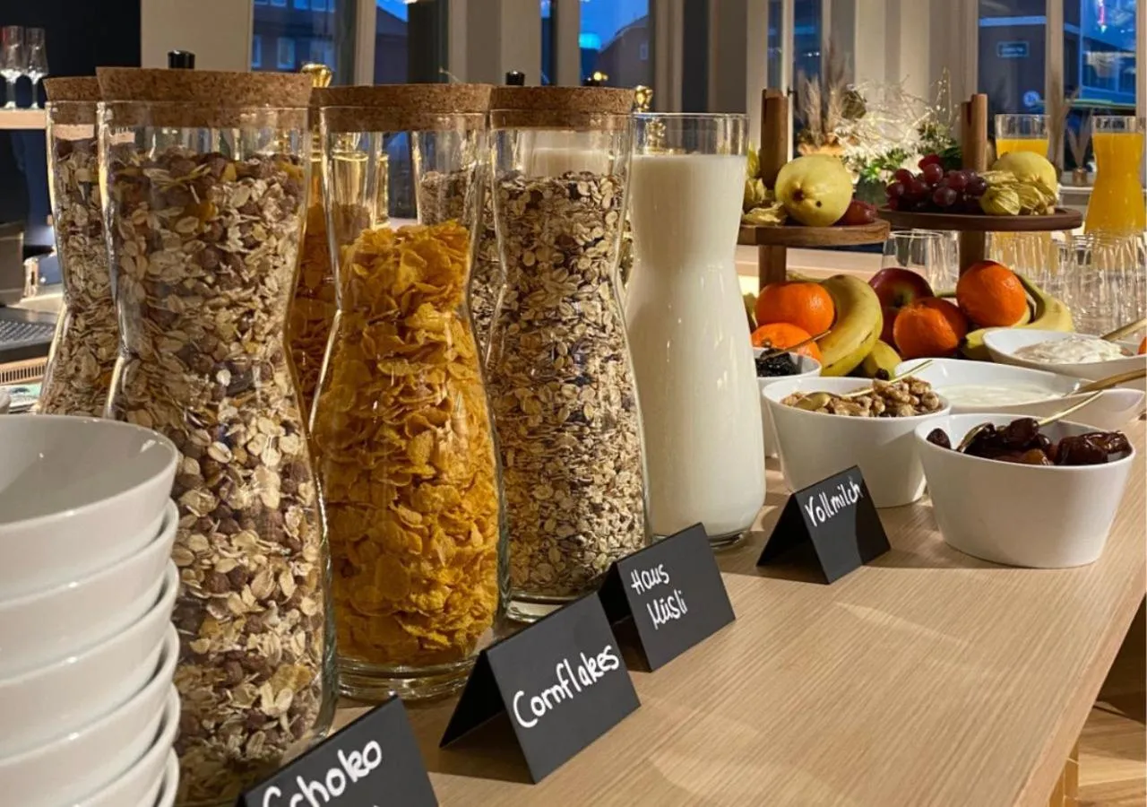 Buffet breakfast in I LOVE SYLT Hotel Terminus ADULTS ONLY