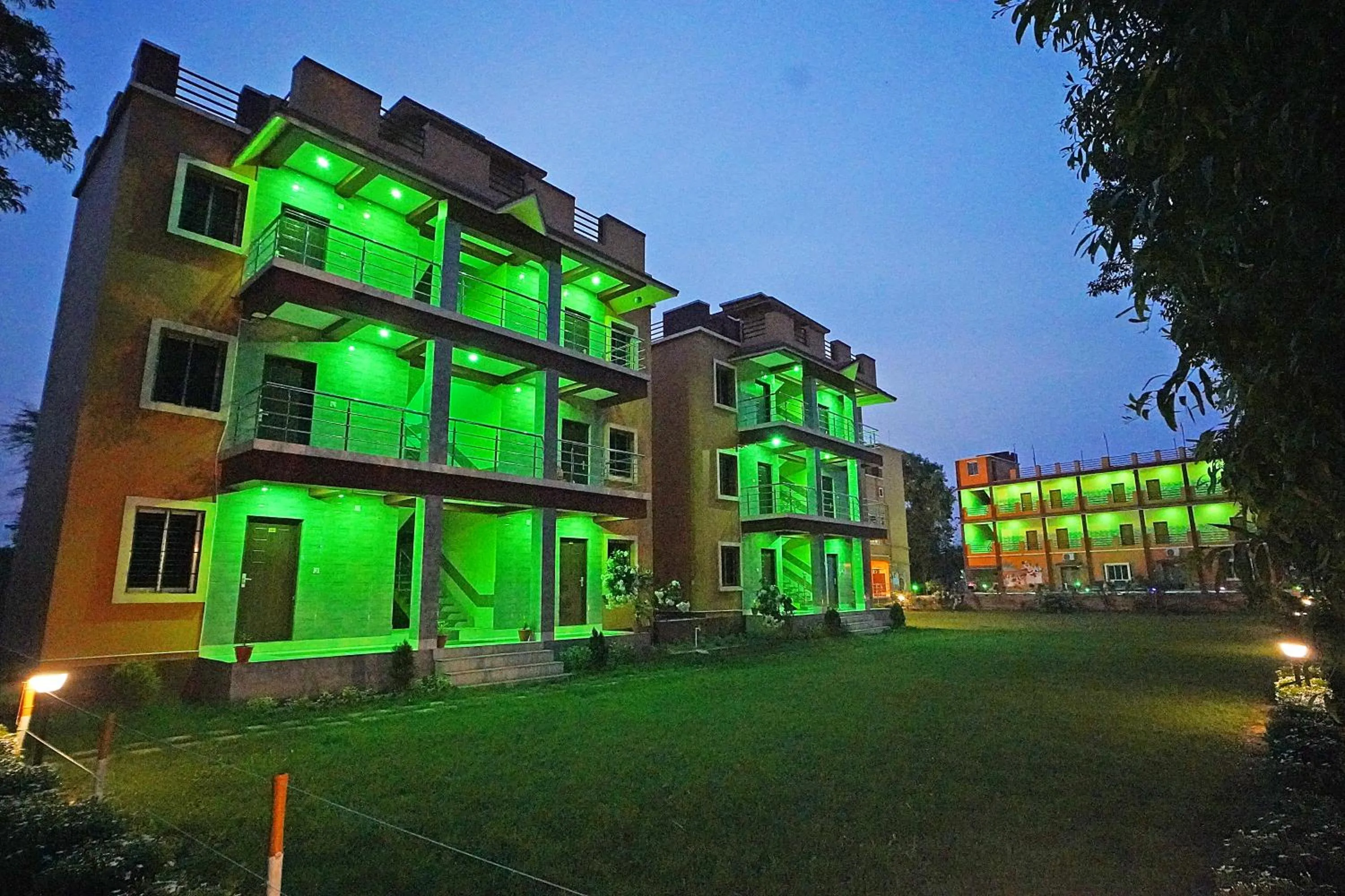 Property building in Resort Neel Nirjan !! Best Family Couple friendly family Resort!!