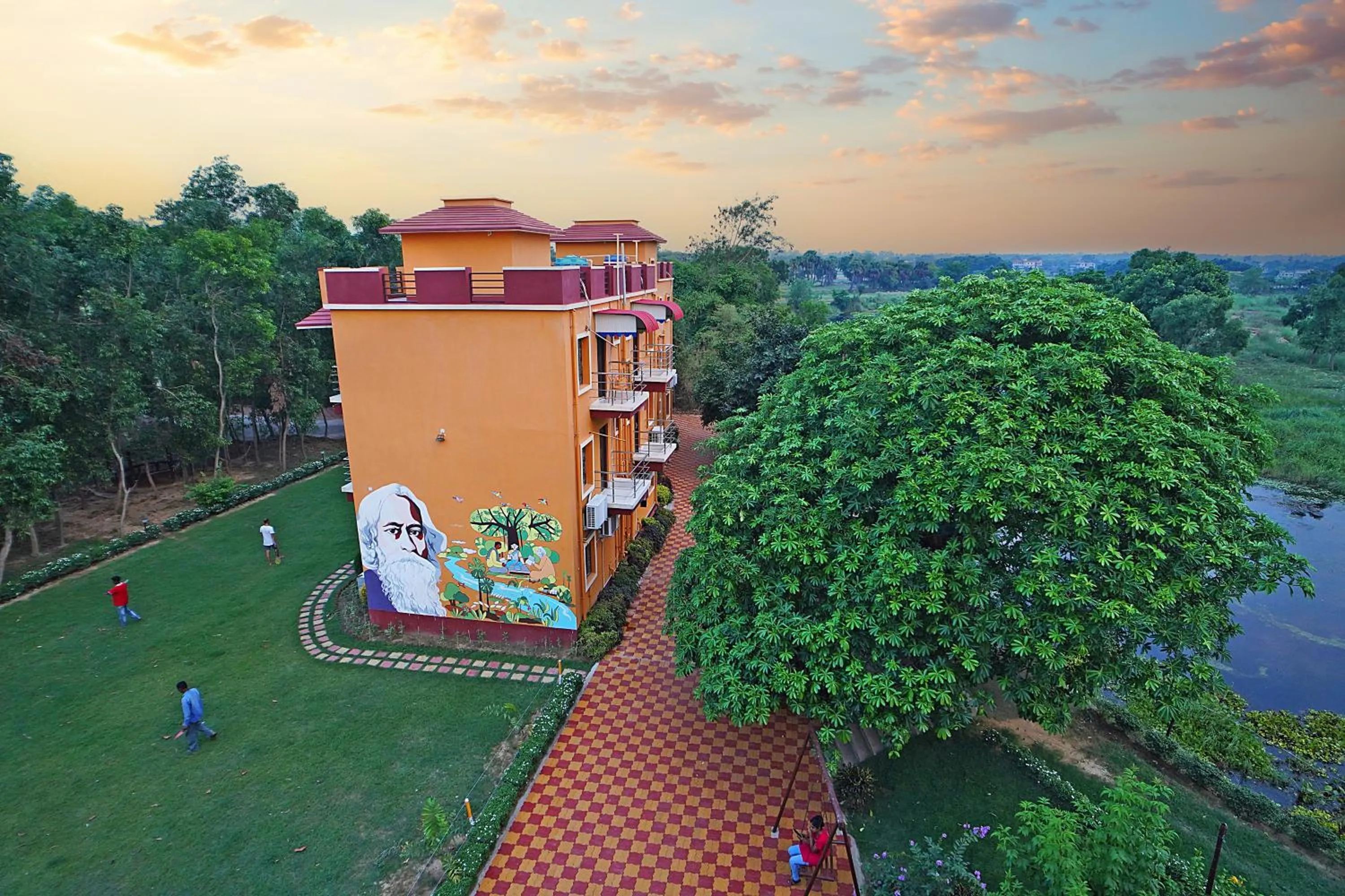 Property building in Resort Neel Nirjan !! Best Family Couple friendly family Resort!!