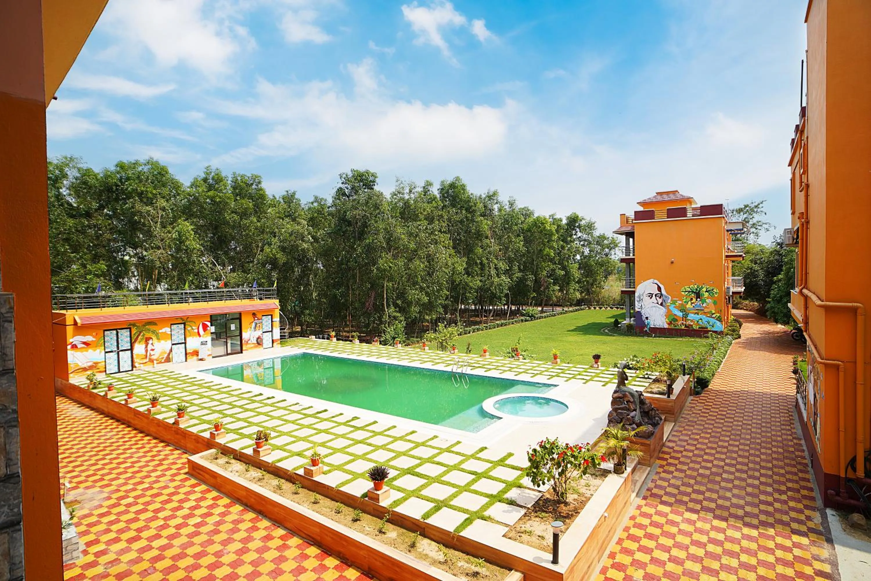 Spring in Resort Neel Nirjan !! Best Family Couple friendly family Resort!!