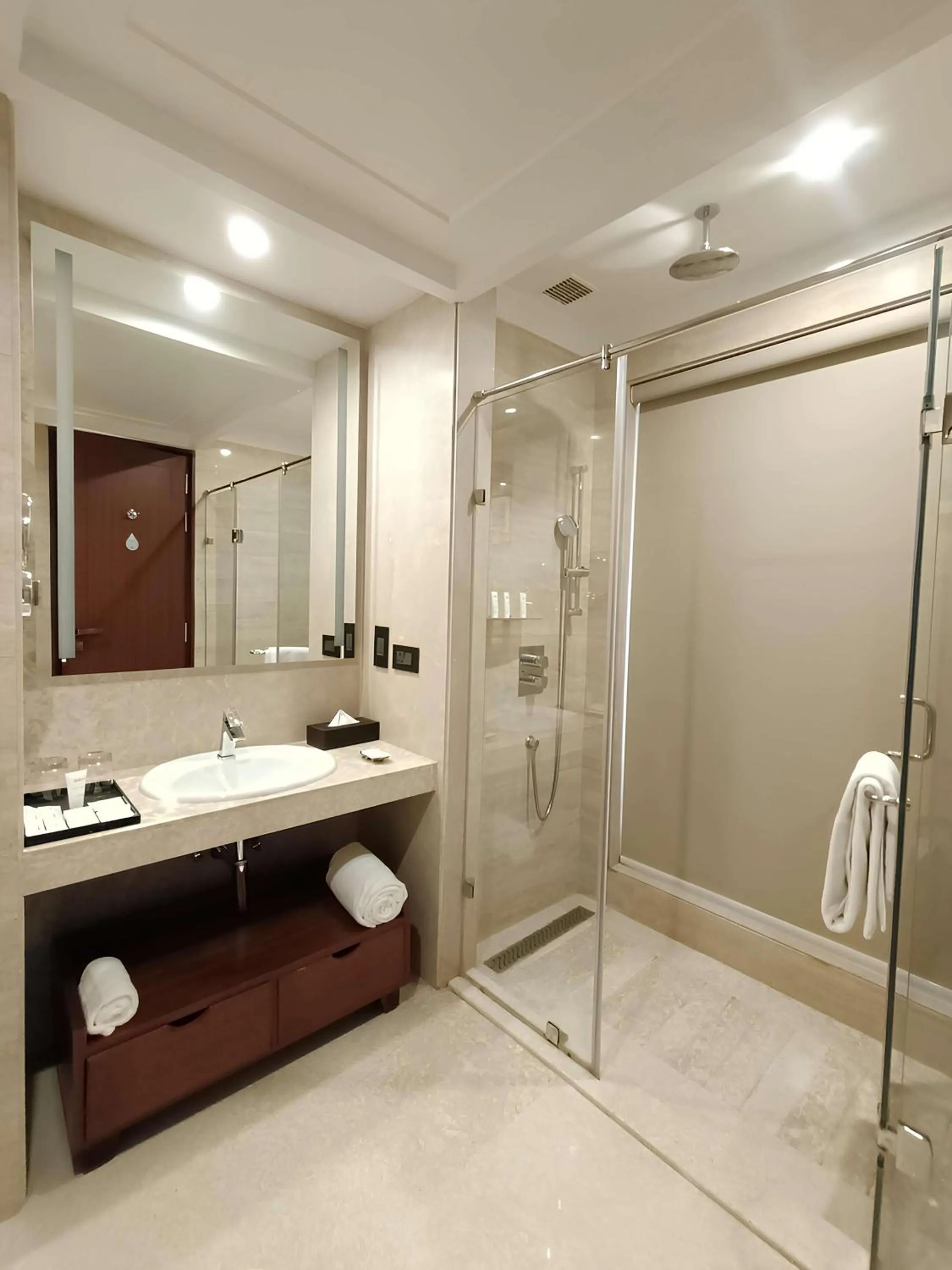 Bathroom in Radisson Kufri