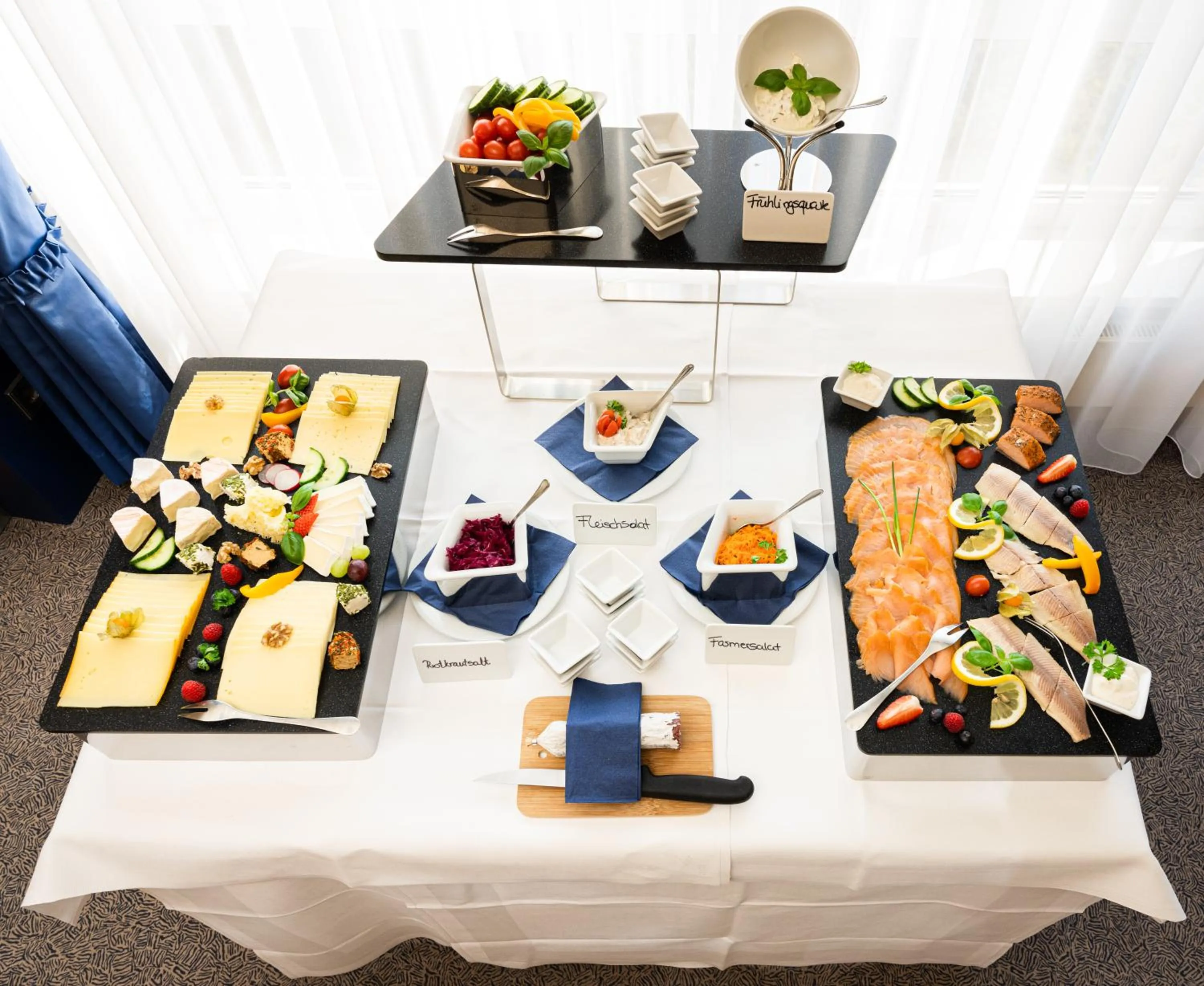 Buffet breakfast in Garni-Hotel Sailer & Hotel Sailer´s Villa