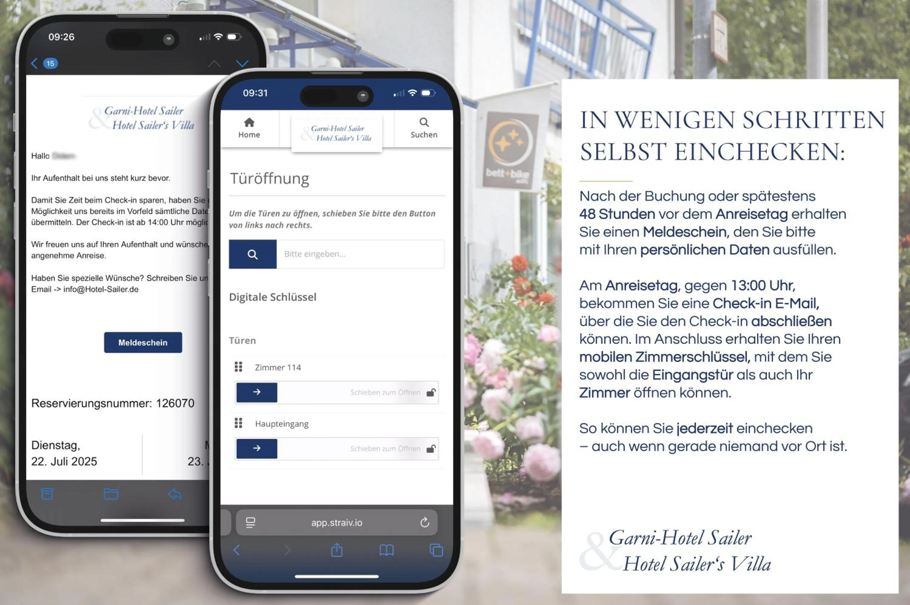 Property building in Garni-Hotel Sailer & Hotel Sailer´s Villa