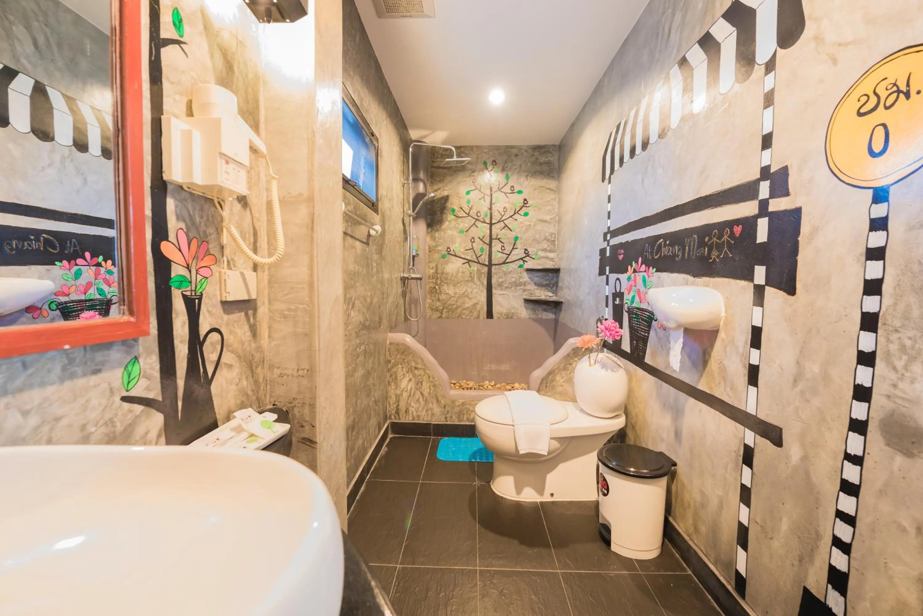 Shower in Is Am O Chiang Mai Resort