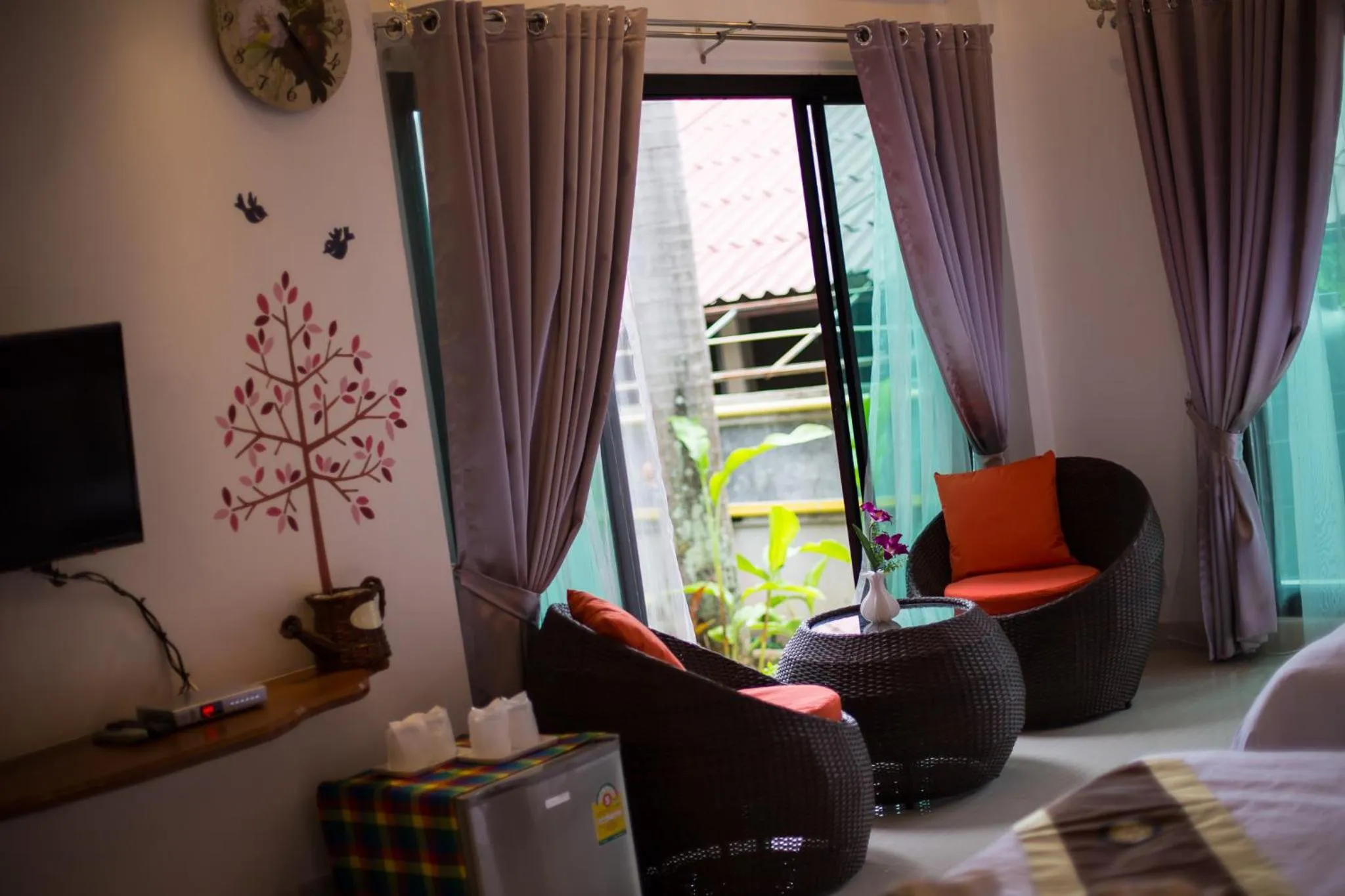 Seating area, Bed in Is Am O Chiang Mai Resort