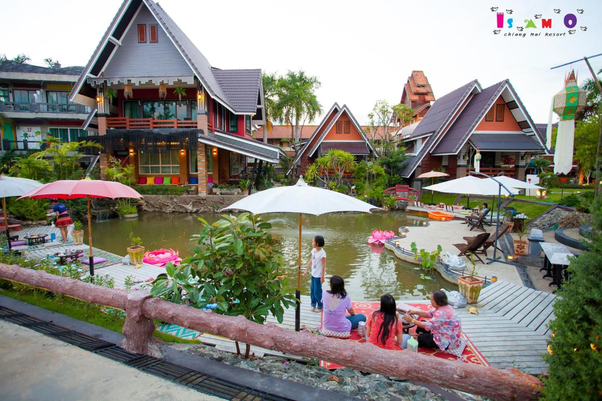 Property building in Is Am O Chiang Mai Resort