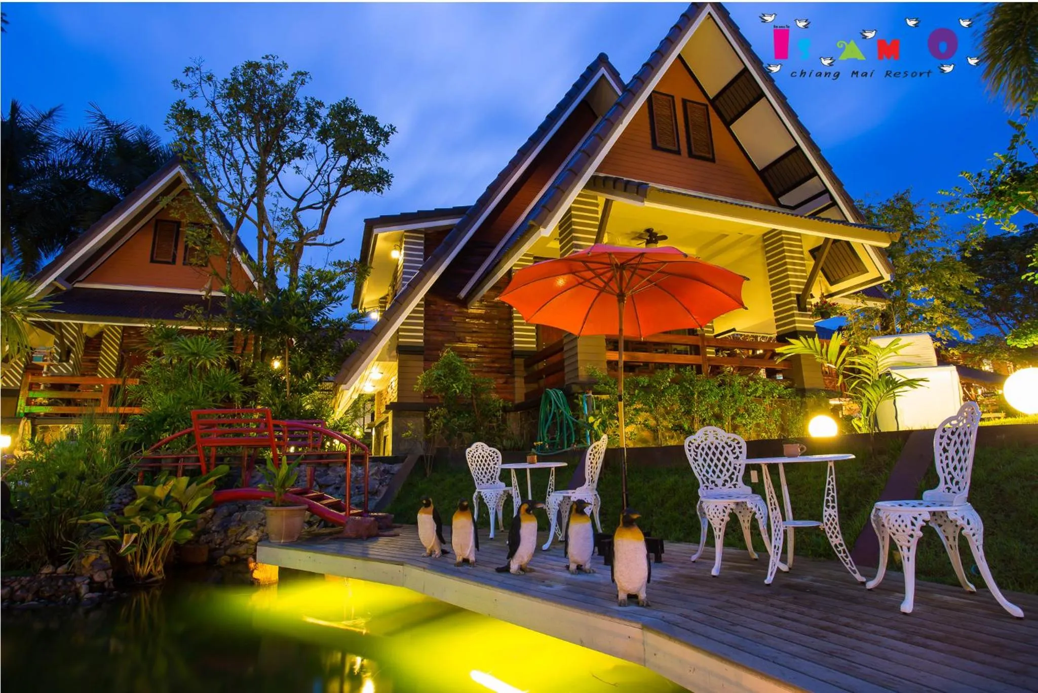 Property building in Is Am O Chiang Mai Resort