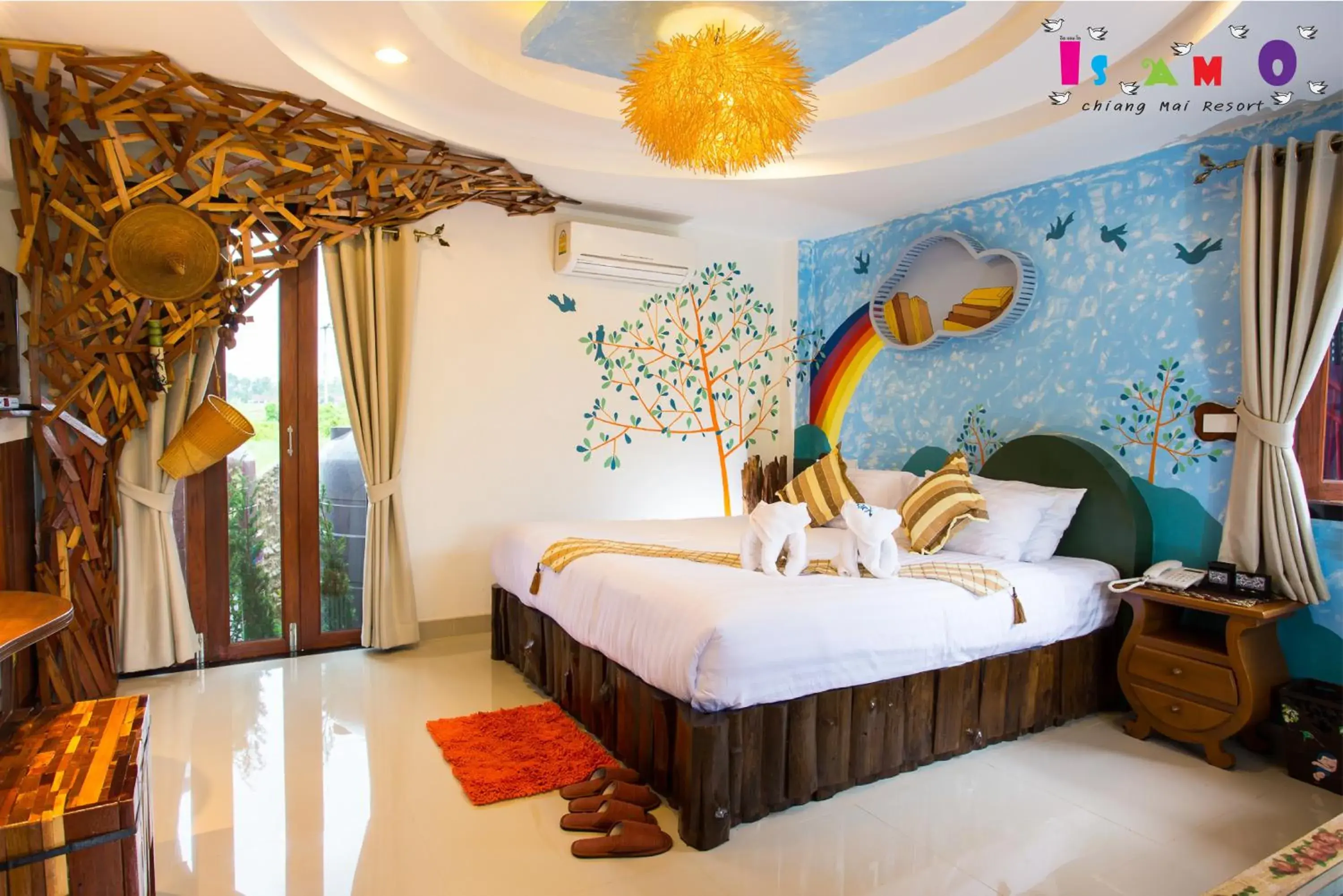 Superior Double Room in Is Am O Chiang Mai Resort Superior Double Room in Is Am O Chiang Mai Resort