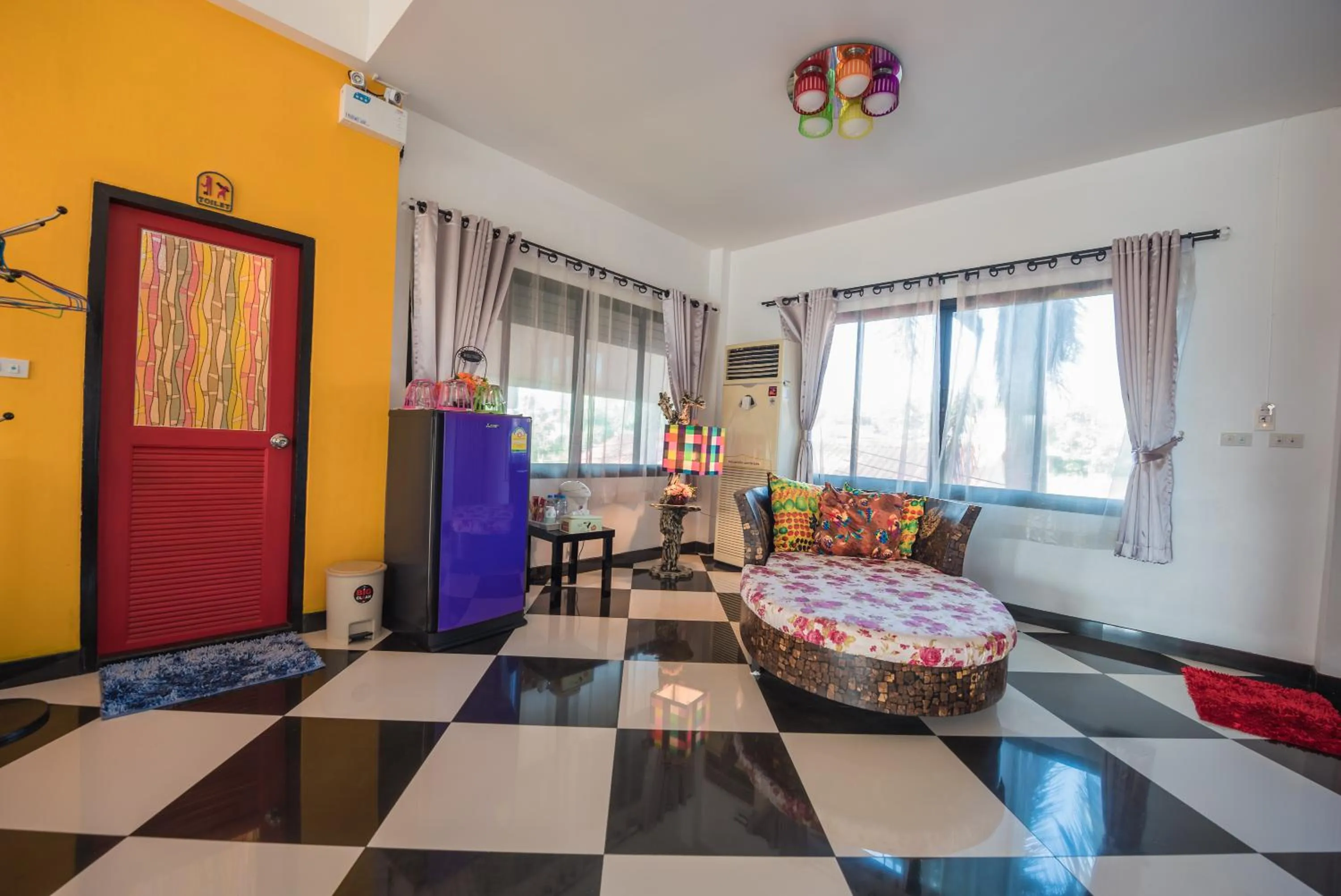 Seating area, Bed in Is Am O Chiang Mai Resort