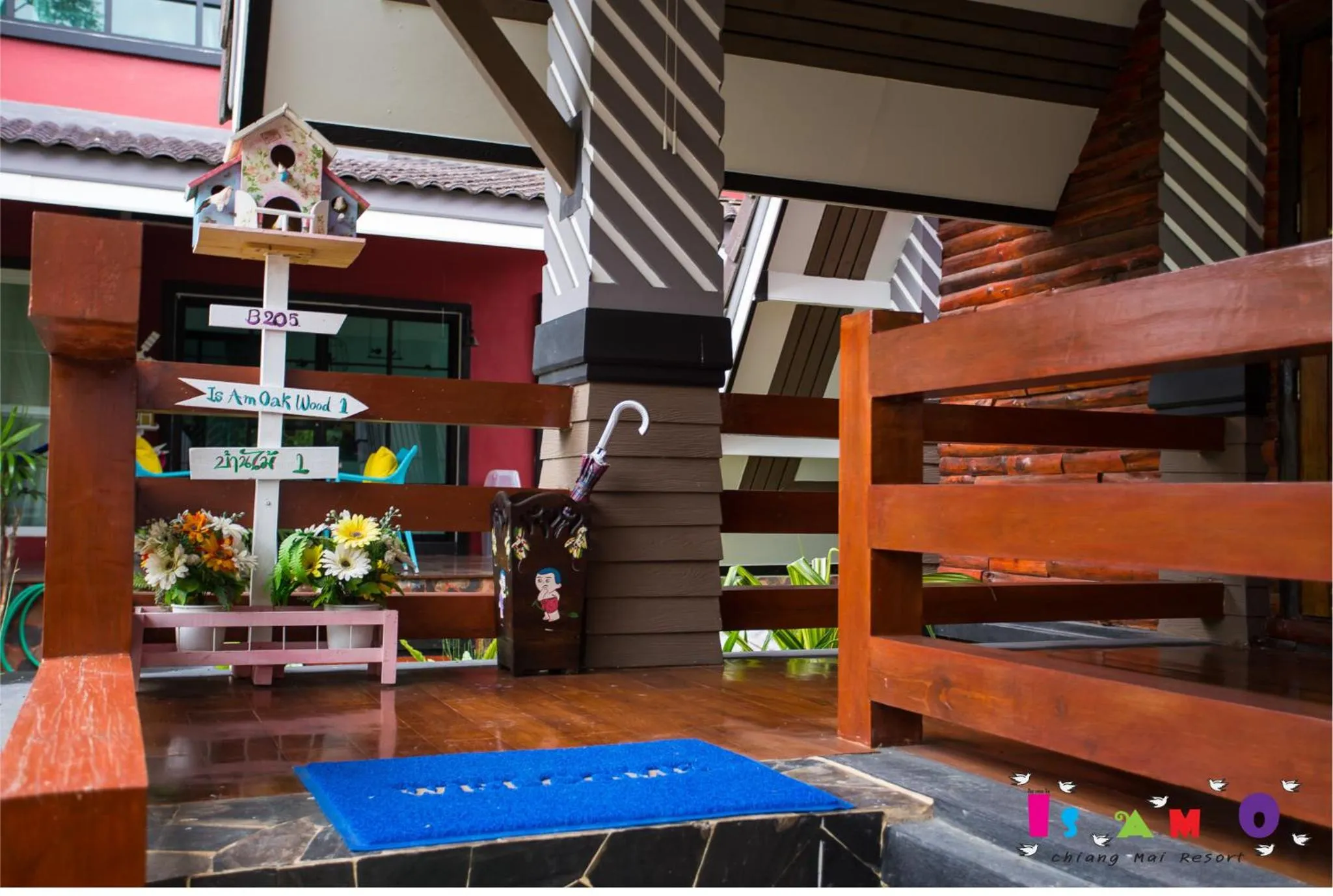 Property building in Is Am O Chiang Mai Resort