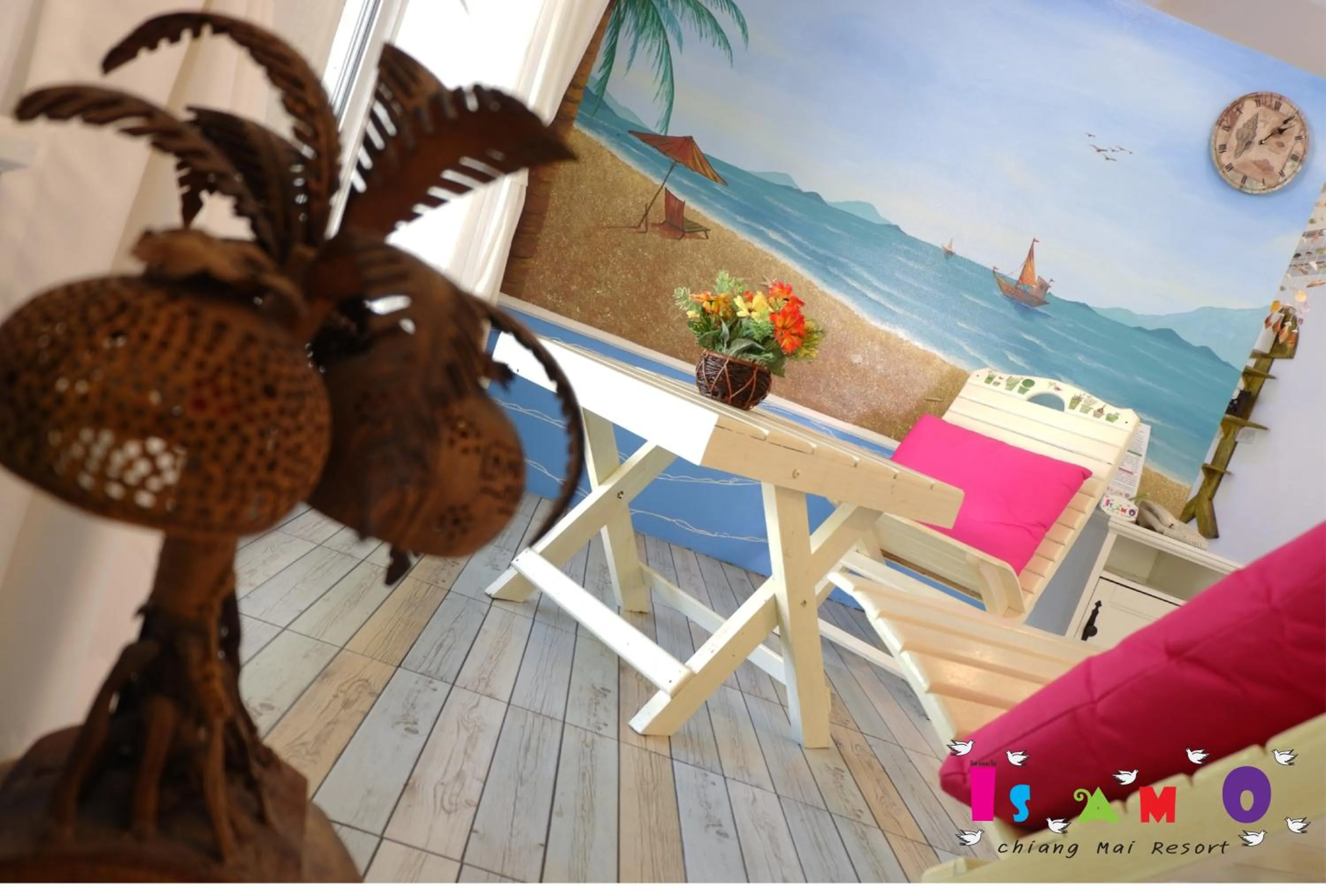 Seating area in Is Am O Chiang Mai Resort