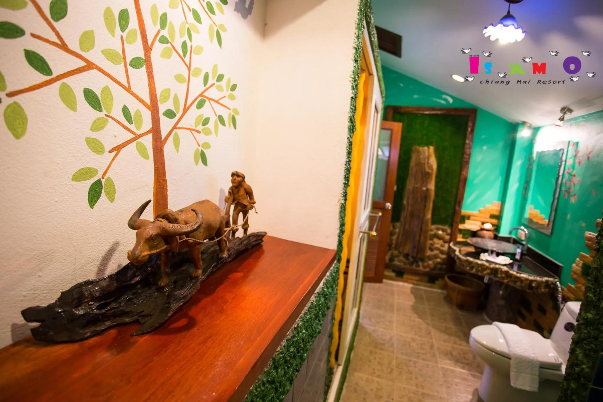 Toilet in Is Am O Chiang Mai Resort