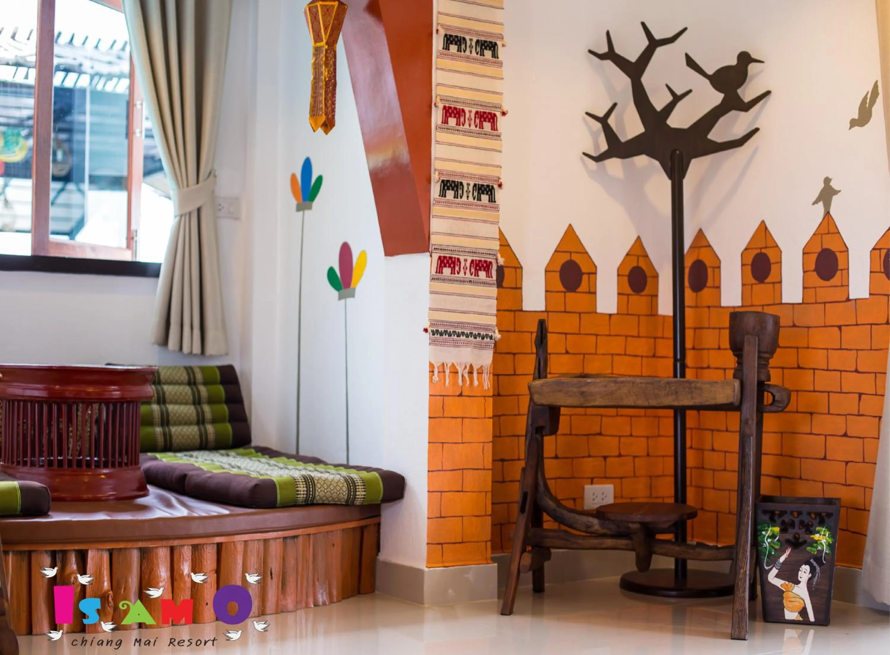 Seating area in Is Am O Chiang Mai Resort