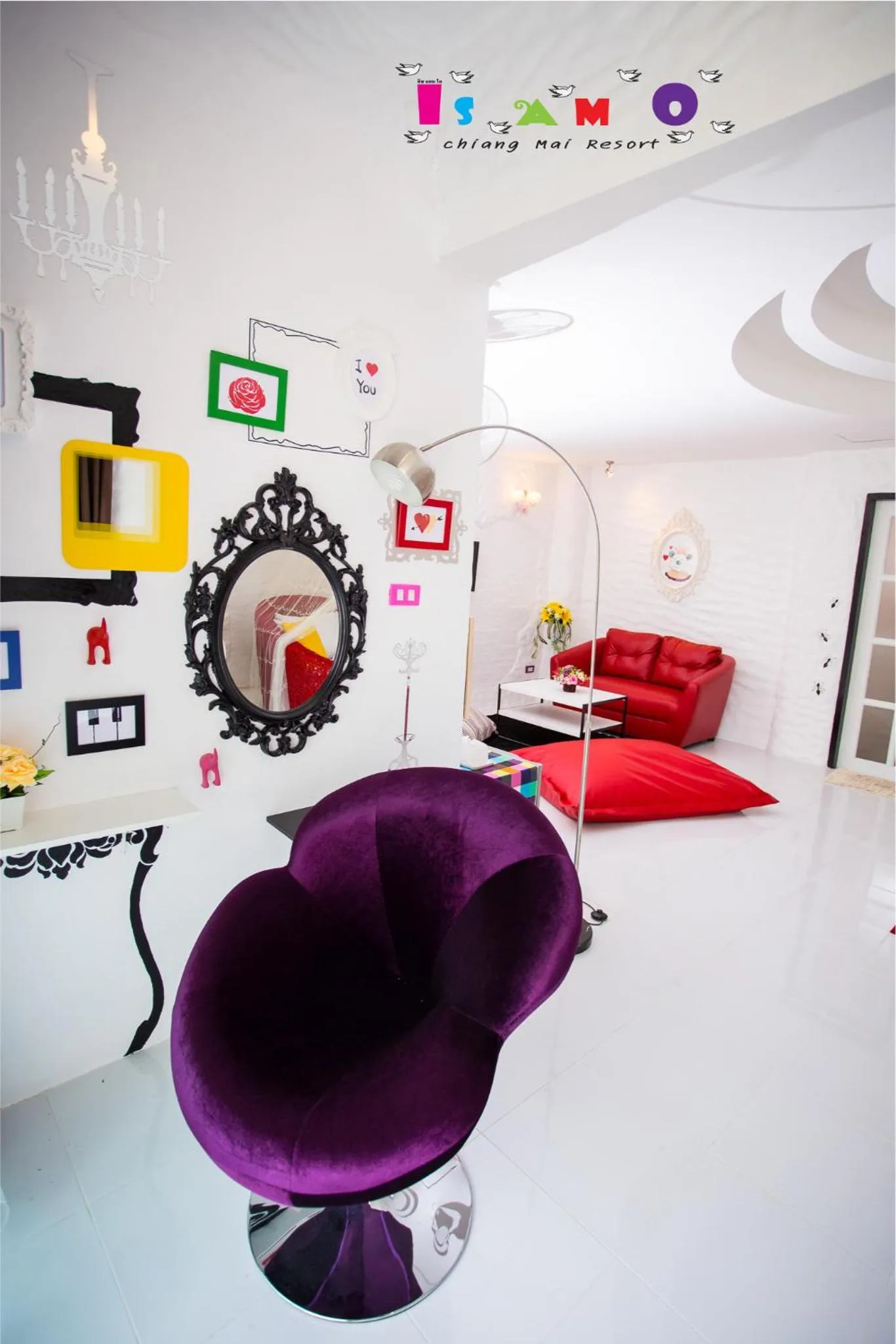 Seating area in Is Am O Chiang Mai Resort