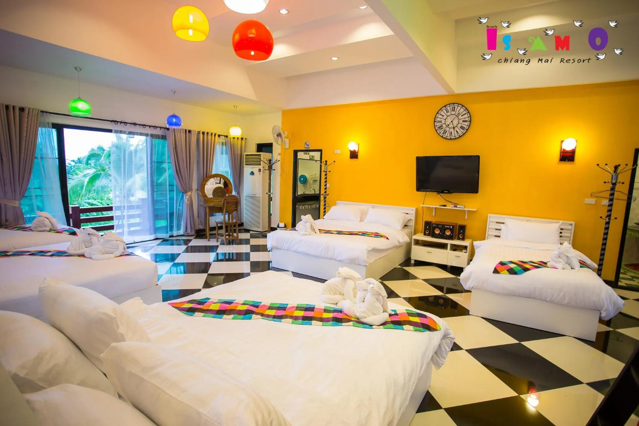 Bed in Is Am O Chiang Mai Resort