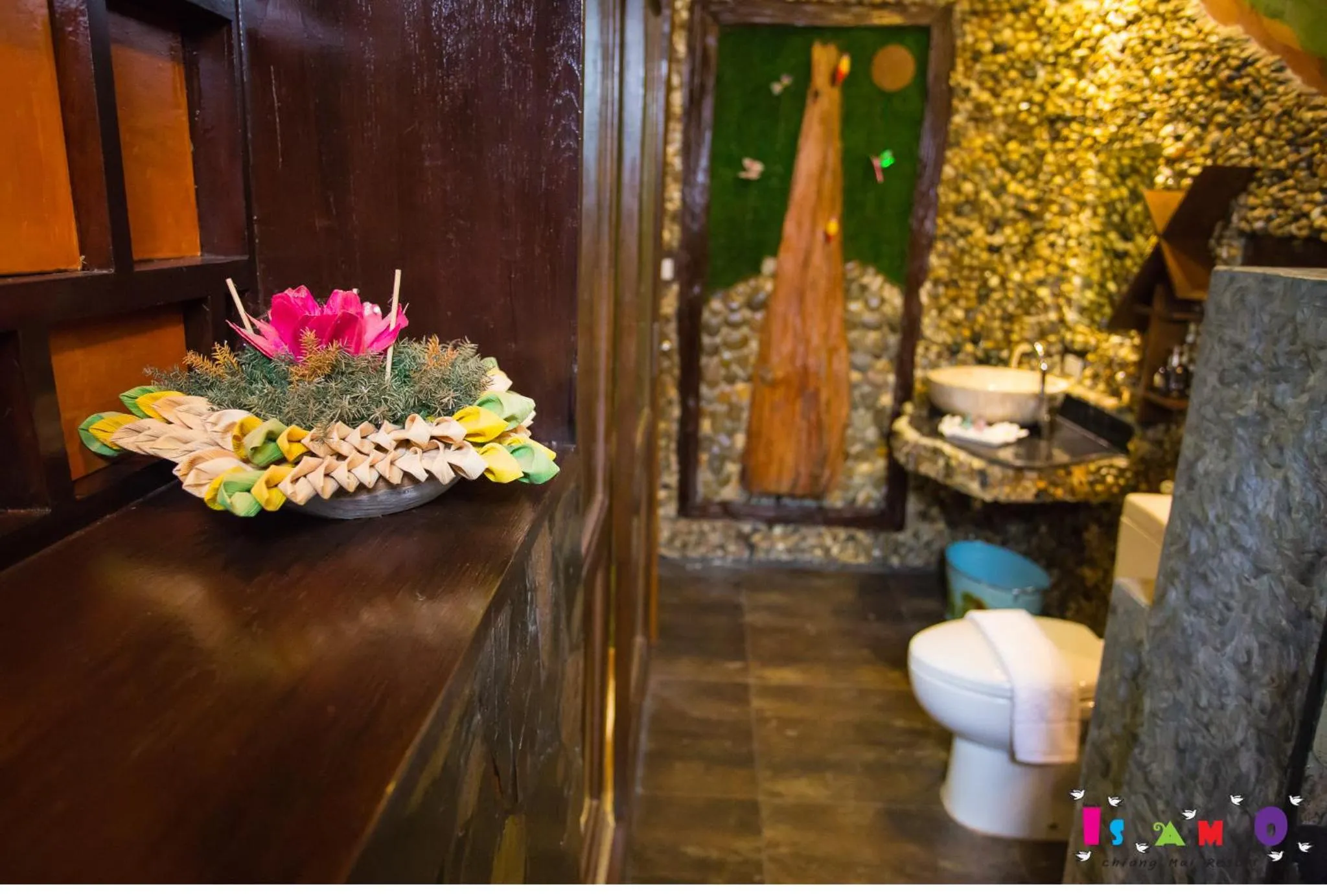 Toilet in Is Am O Chiang Mai Resort